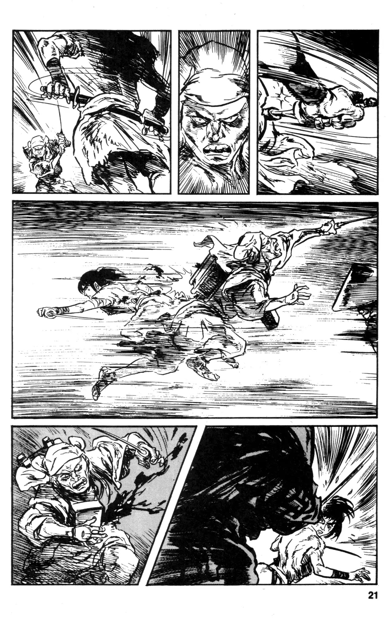Kamui Gaiden Chapter 17 page 22 - Chapter 17: The Sword Wind: Chapter 2: After Sunset (Part 2)