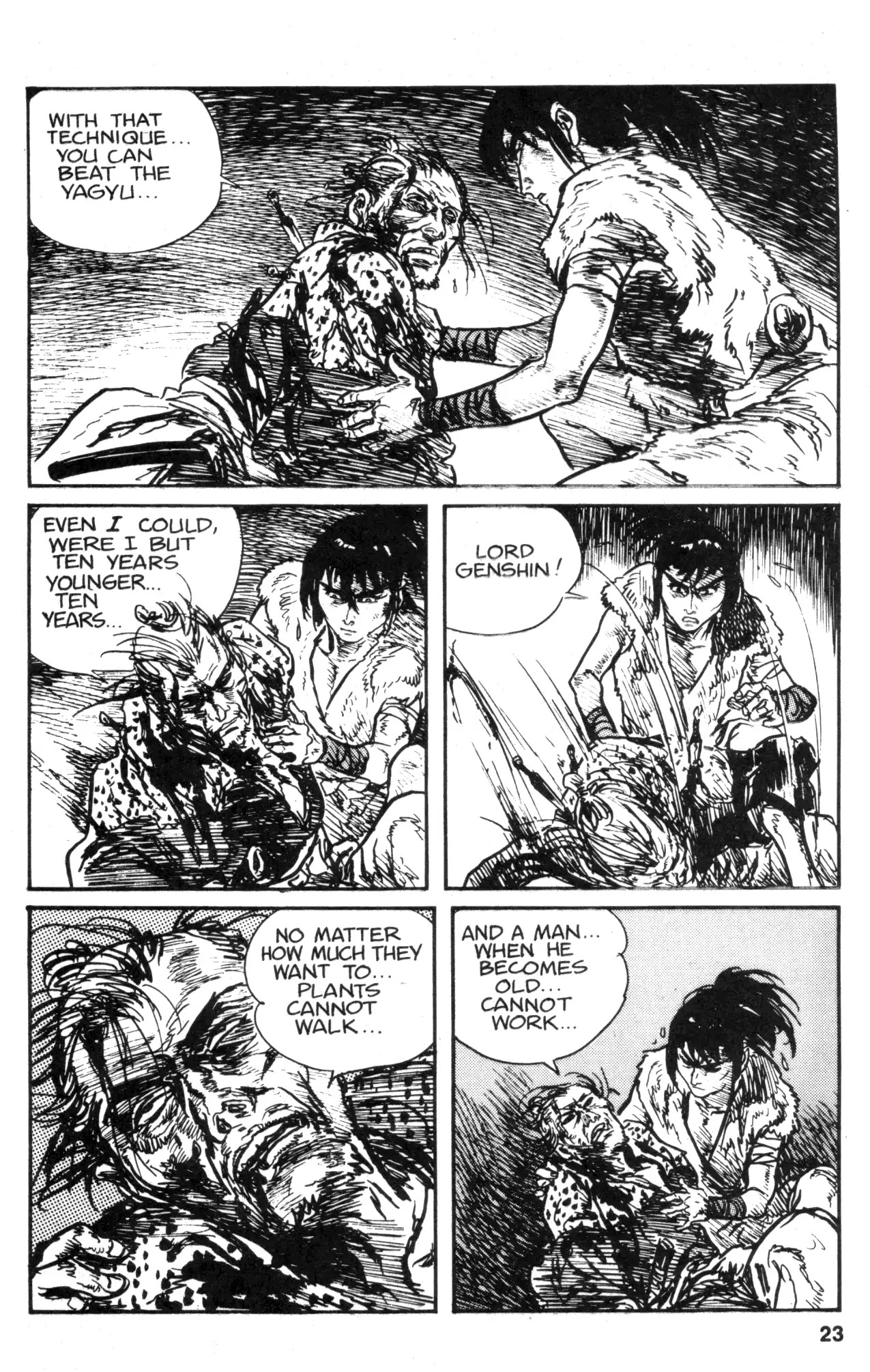 Kamui Gaiden Chapter 17 page 24 - Chapter 17: The Sword Wind: Chapter 2: After Sunset (Part 2)