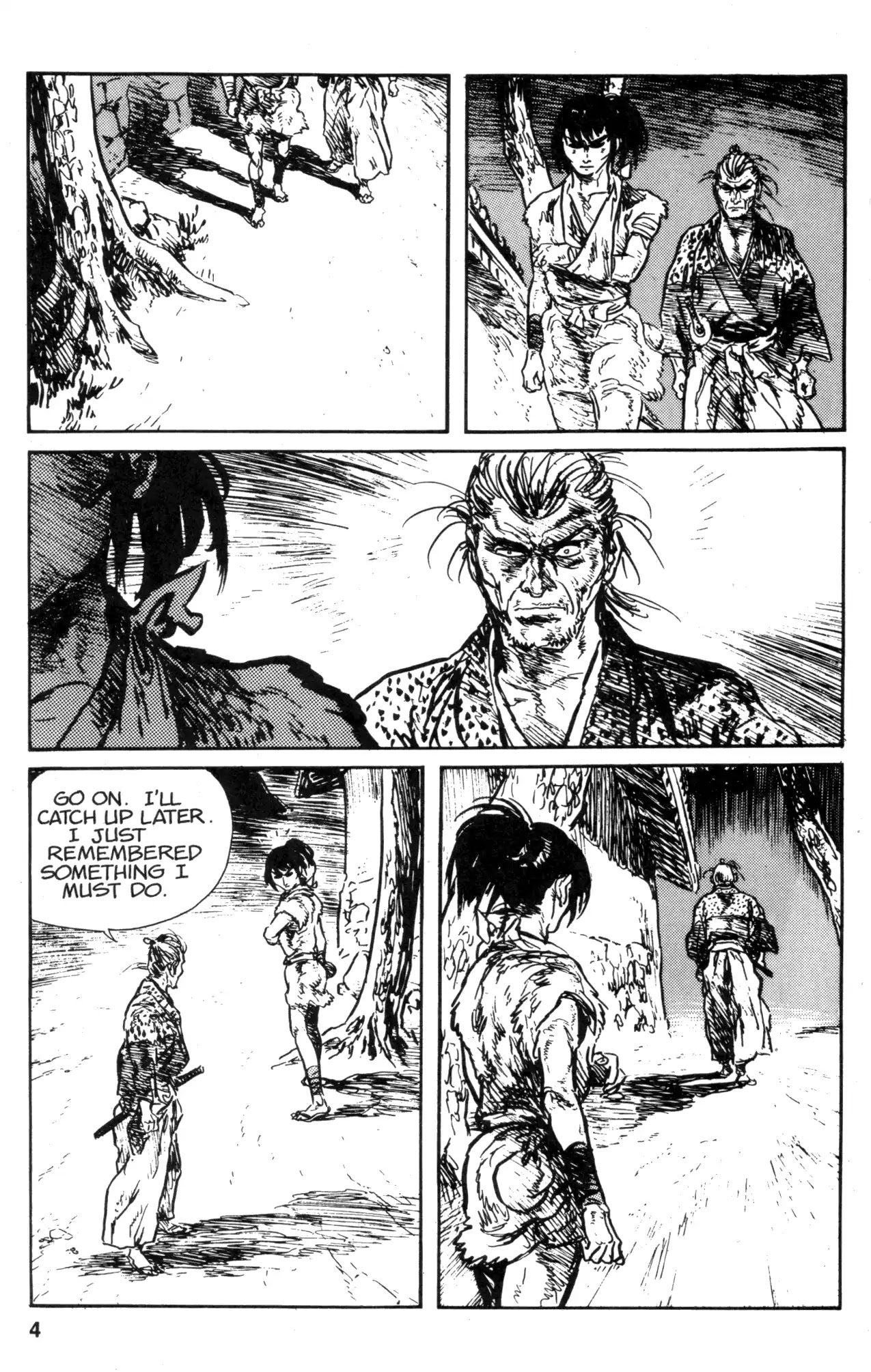 Kamui Gaiden Chapter 17 page 6 - Chapter 17: The Sword Wind: Chapter 2: After Sunset (Part 2)