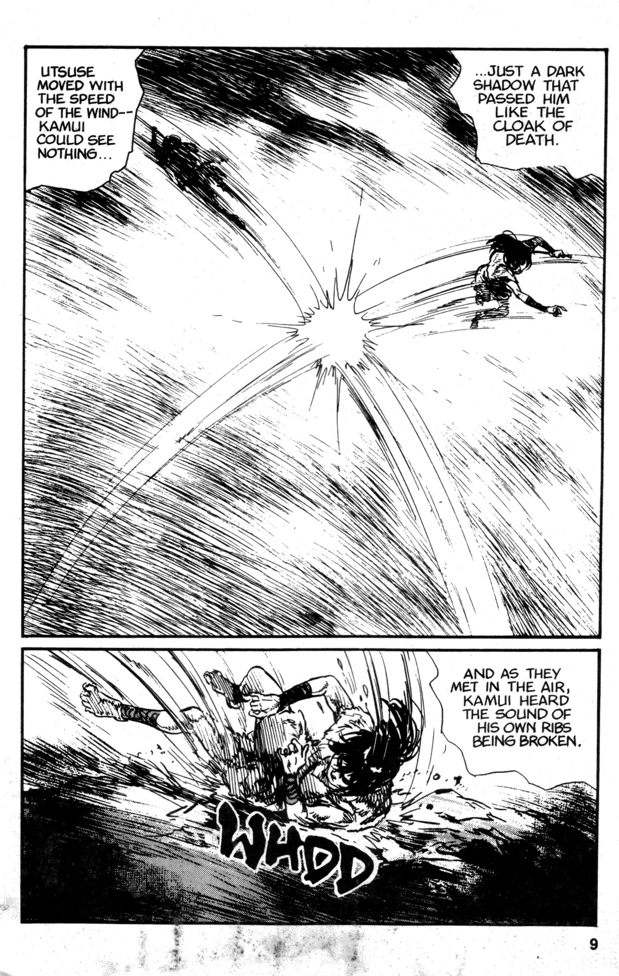 Kamui Gaiden Chapter 18 page 11 - Chapter 18: The Sword Wind: Chapter 3: Kusanagi (Prologue and Part 1)