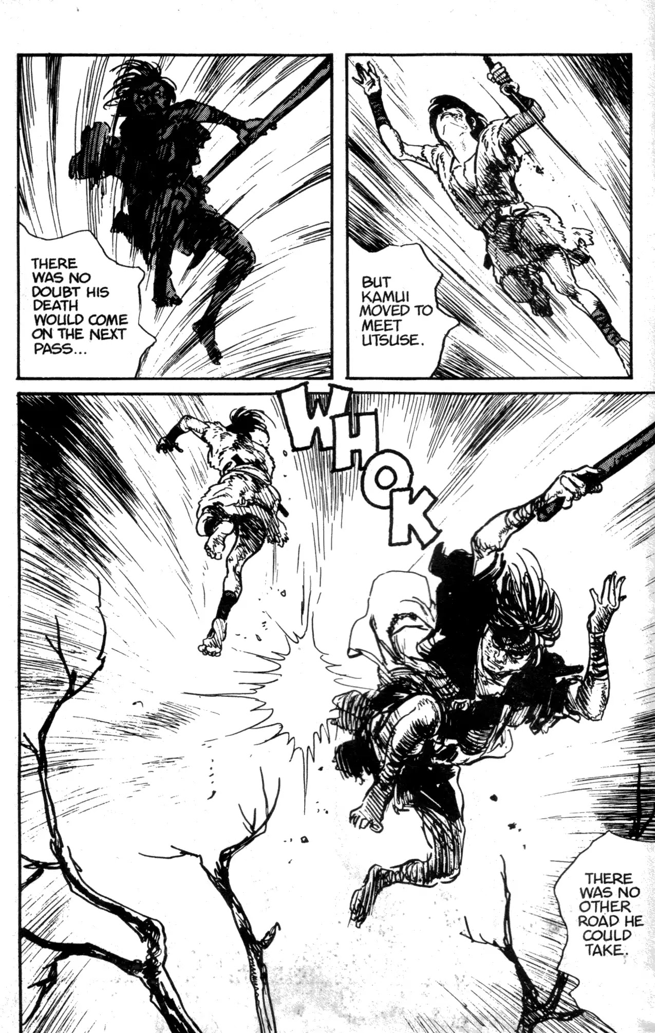 Kamui Gaiden Chapter 18 page 14 - Chapter 18: The Sword Wind: Chapter 3: Kusanagi (Prologue and Part 1)