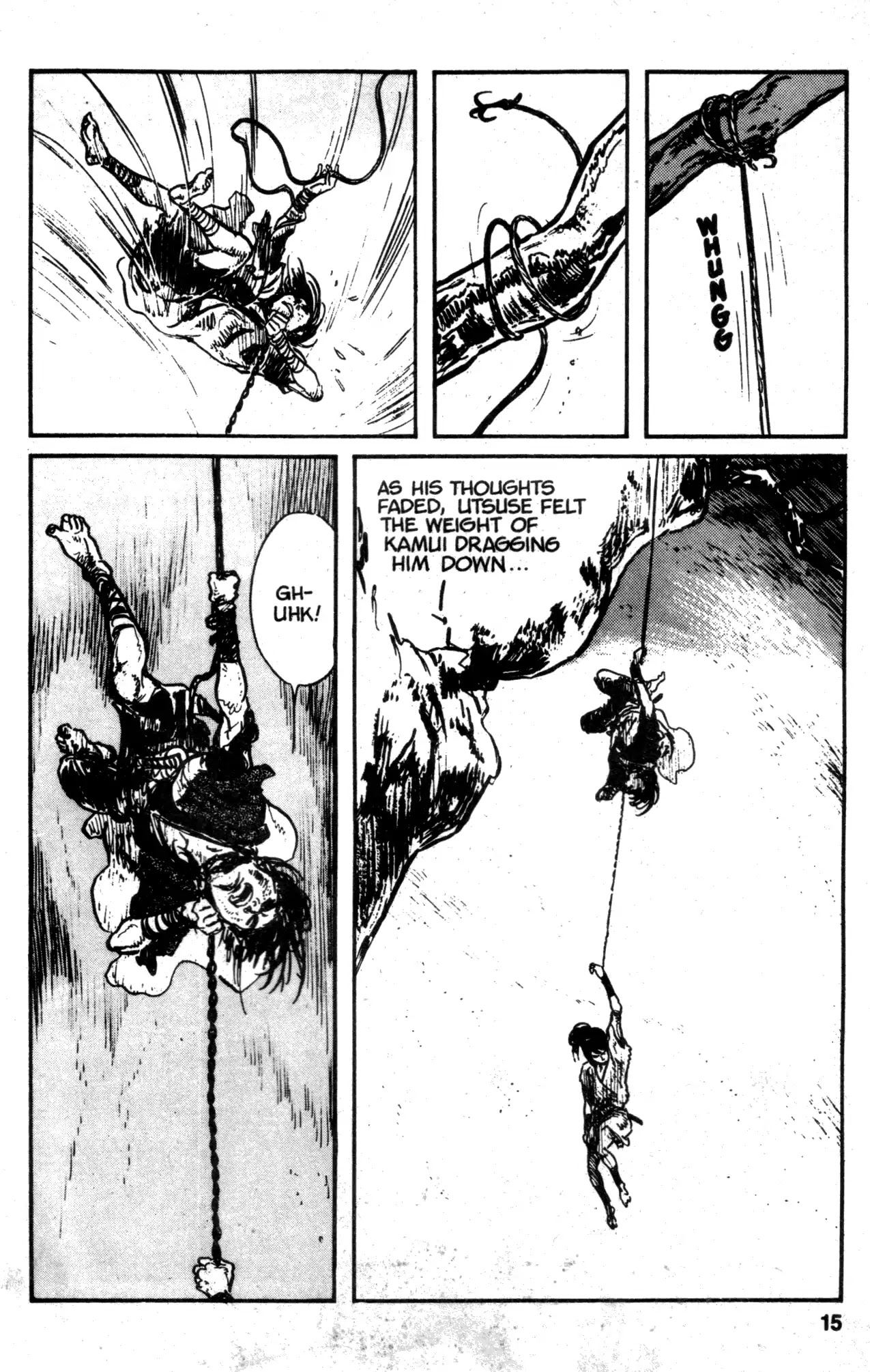 Kamui Gaiden Chapter 18 page 17 - Chapter 18: The Sword Wind: Chapter 3: Kusanagi (Prologue and Part 1)