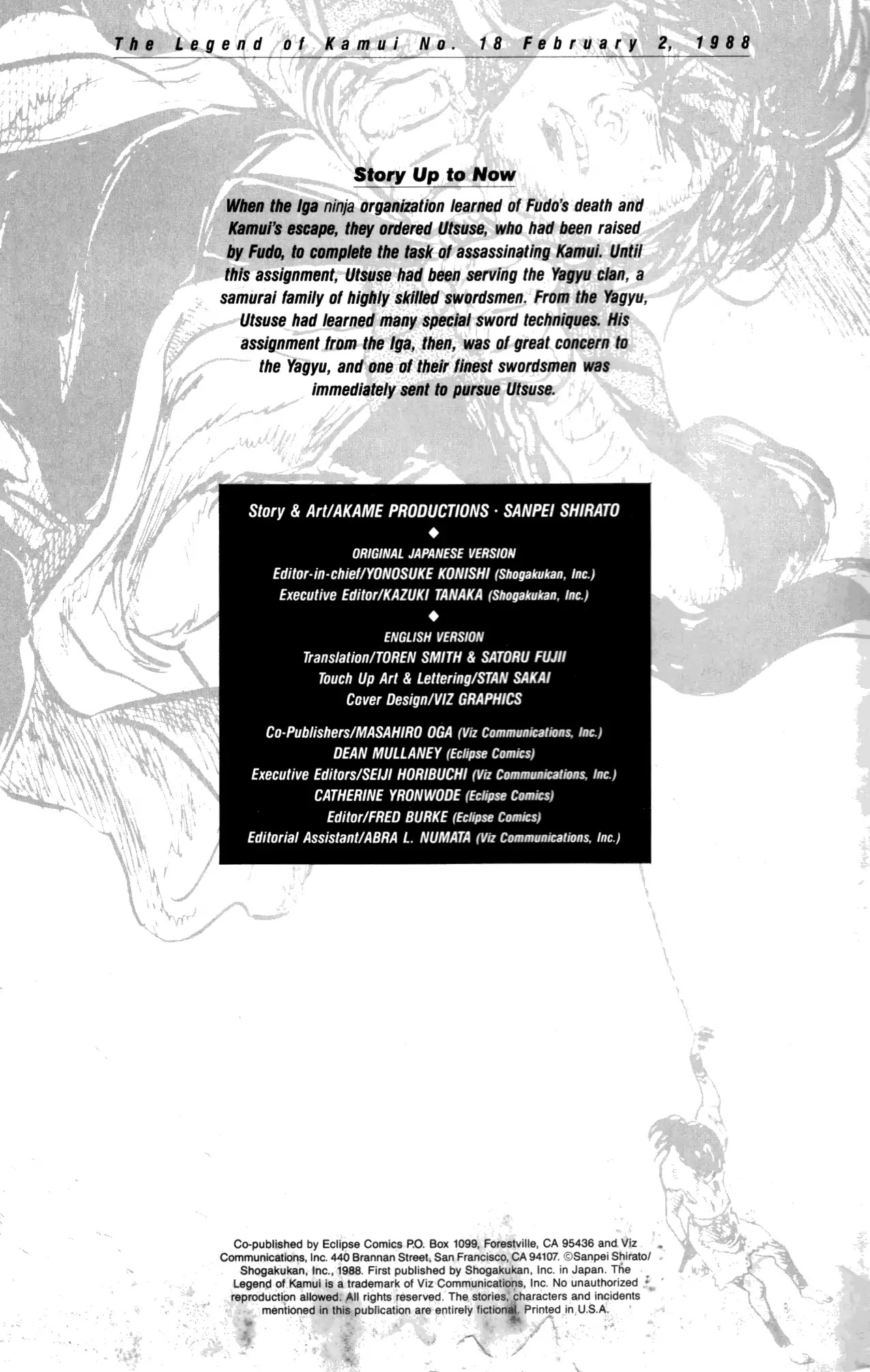 Kamui Gaiden Chapter 18 page 2 - Chapter 18: The Sword Wind: Chapter 3: Kusanagi (Prologue and Part 1)