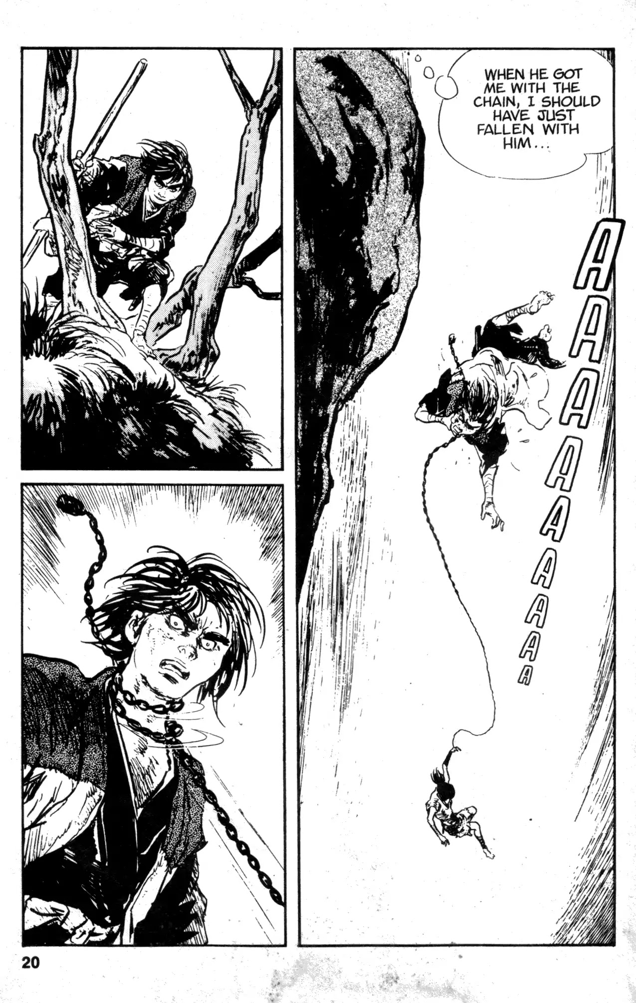 Kamui Gaiden Chapter 18 page 22 - Chapter 18: The Sword Wind: Chapter 3: Kusanagi (Prologue and Part 1)