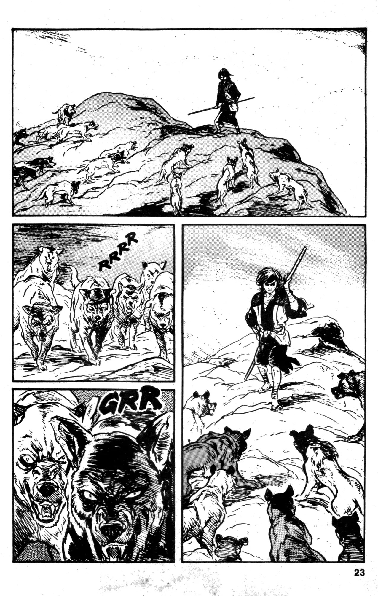 Kamui Gaiden Chapter 18 page 25 - Chapter 18: The Sword Wind: Chapter 3: Kusanagi (Prologue and Part 1)