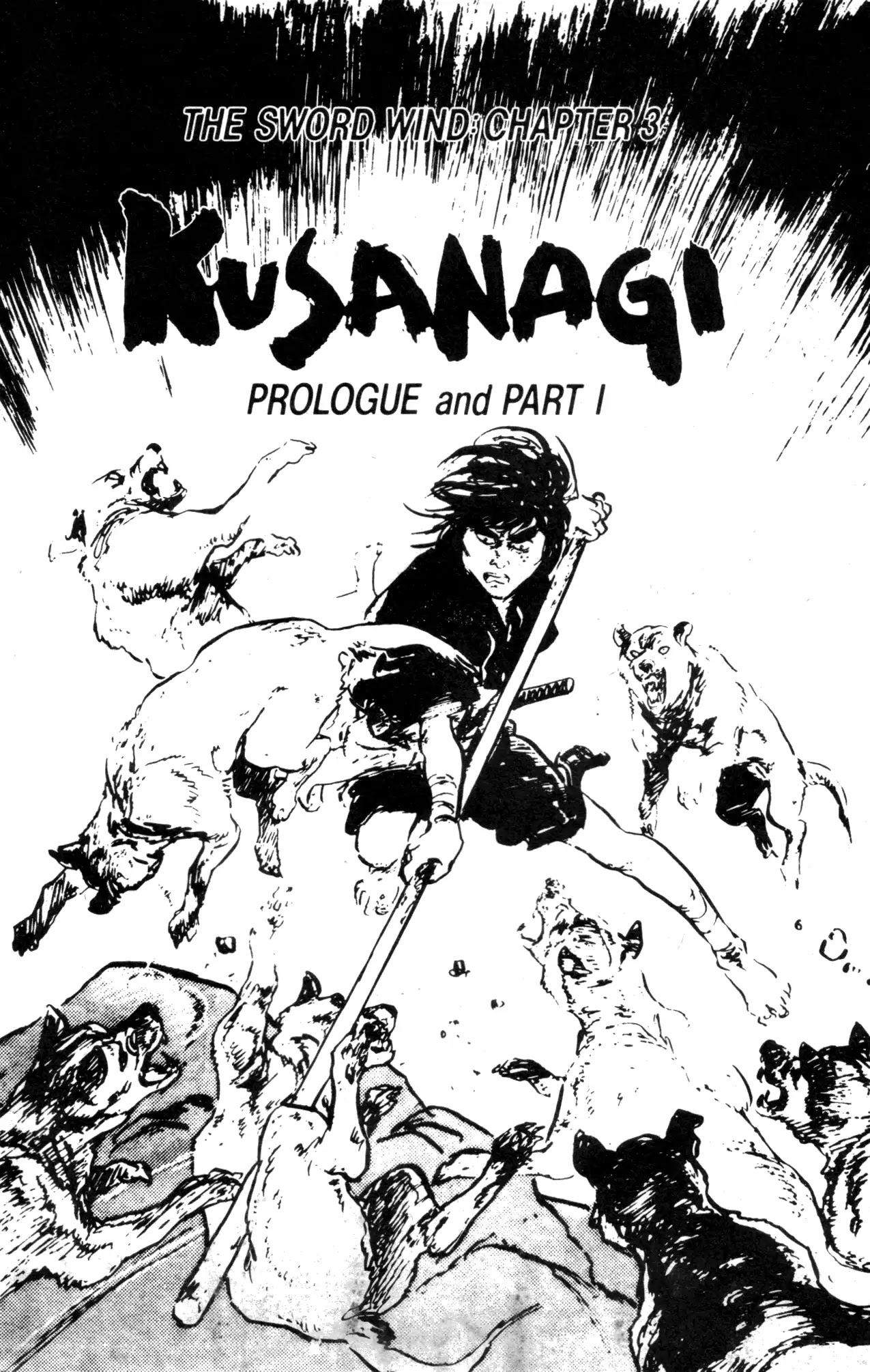 Kamui Gaiden Chapter 18 page 3 - Chapter 18: The Sword Wind: Chapter 3: Kusanagi (Prologue and Part 1)