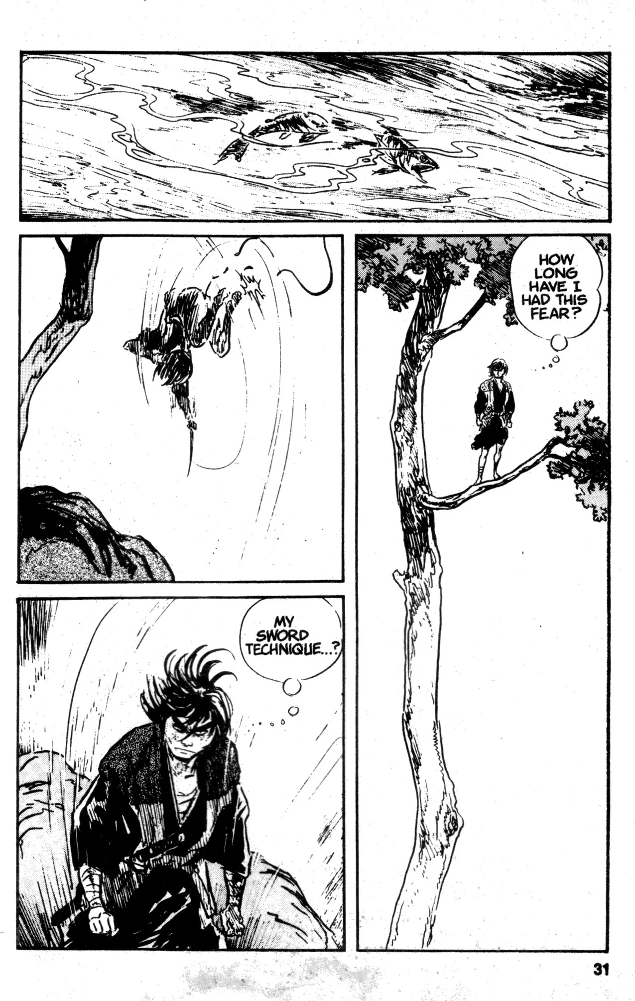 Kamui Gaiden Chapter 18 page 33 - Chapter 18: The Sword Wind: Chapter 3: Kusanagi (Prologue and Part 1)