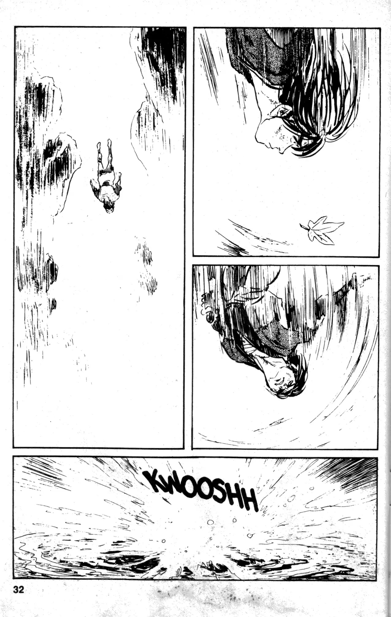Kamui Gaiden Chapter 18 page 34 - Chapter 18: The Sword Wind: Chapter 3: Kusanagi (Prologue and Part 1)