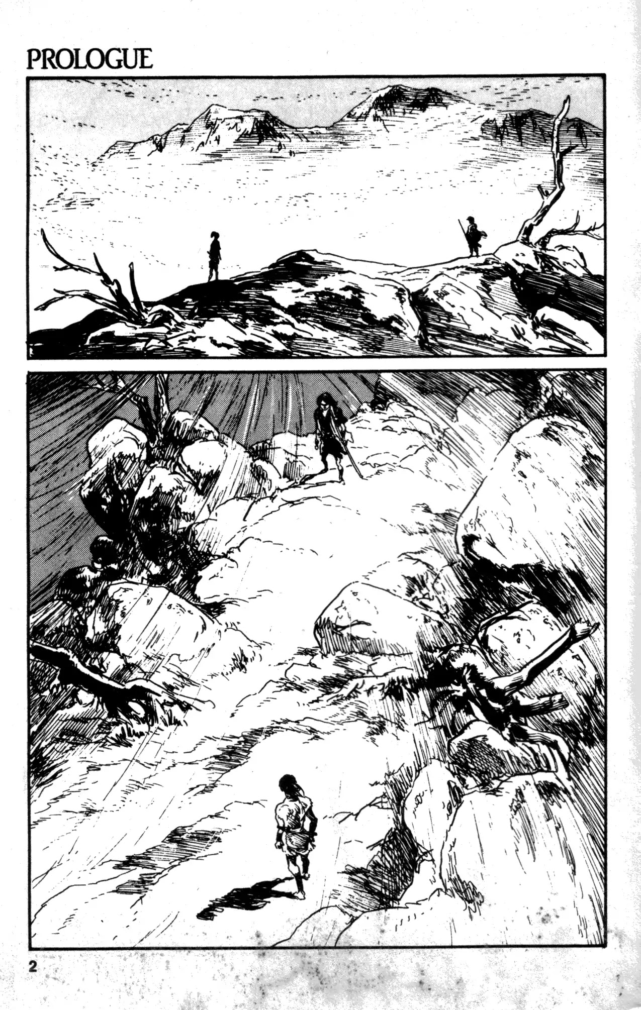 Kamui Gaiden Chapter 18 page 4 - Chapter 18: The Sword Wind: Chapter 3: Kusanagi (Prologue and Part 1)