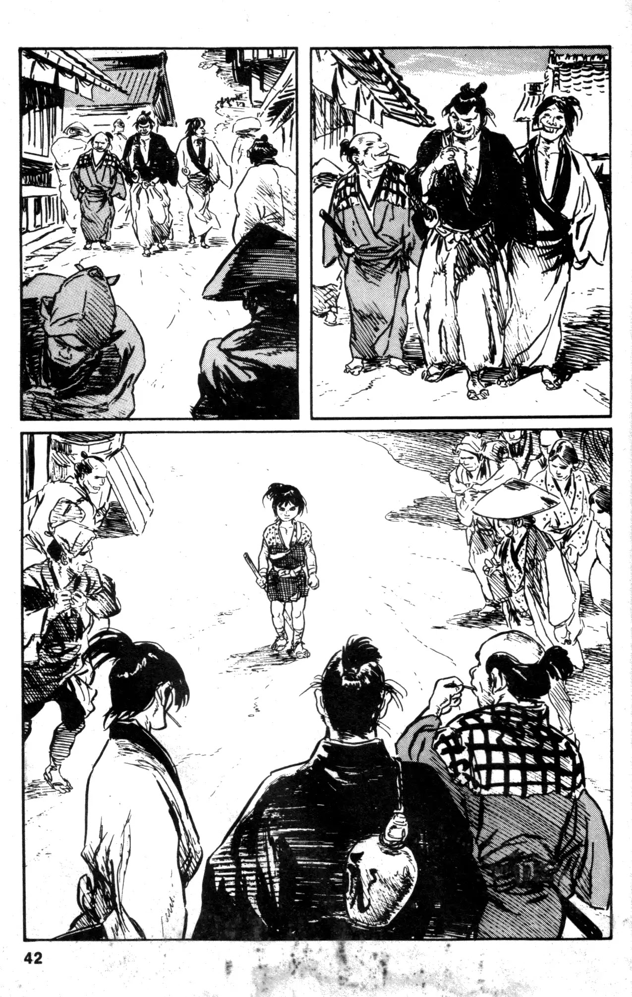 Kamui Gaiden Chapter 18 page 44 - Chapter 18: The Sword Wind: Chapter 3: Kusanagi (Prologue and Part 1)