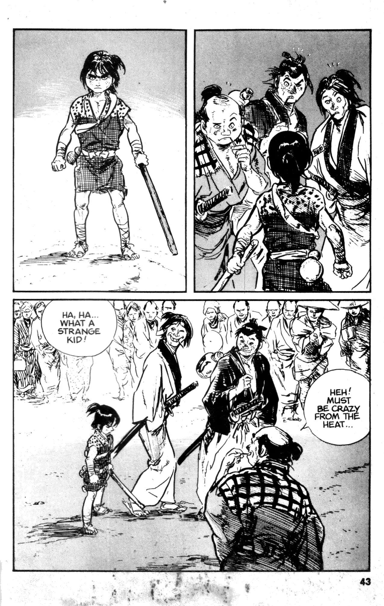 Kamui Gaiden Chapter 18 page 45 - Chapter 18: The Sword Wind: Chapter 3: Kusanagi (Prologue and Part 1)