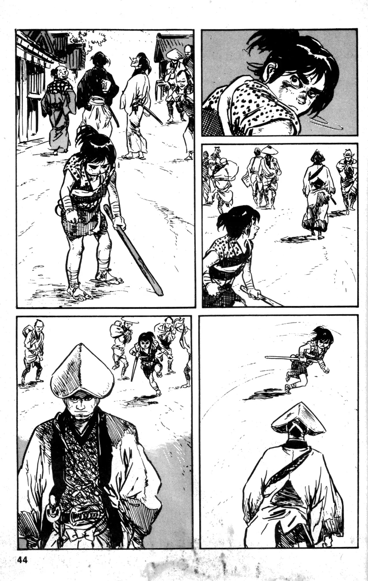 Kamui Gaiden Chapter 18 page 46 - Chapter 18: The Sword Wind: Chapter 3: Kusanagi (Prologue and Part 1)
