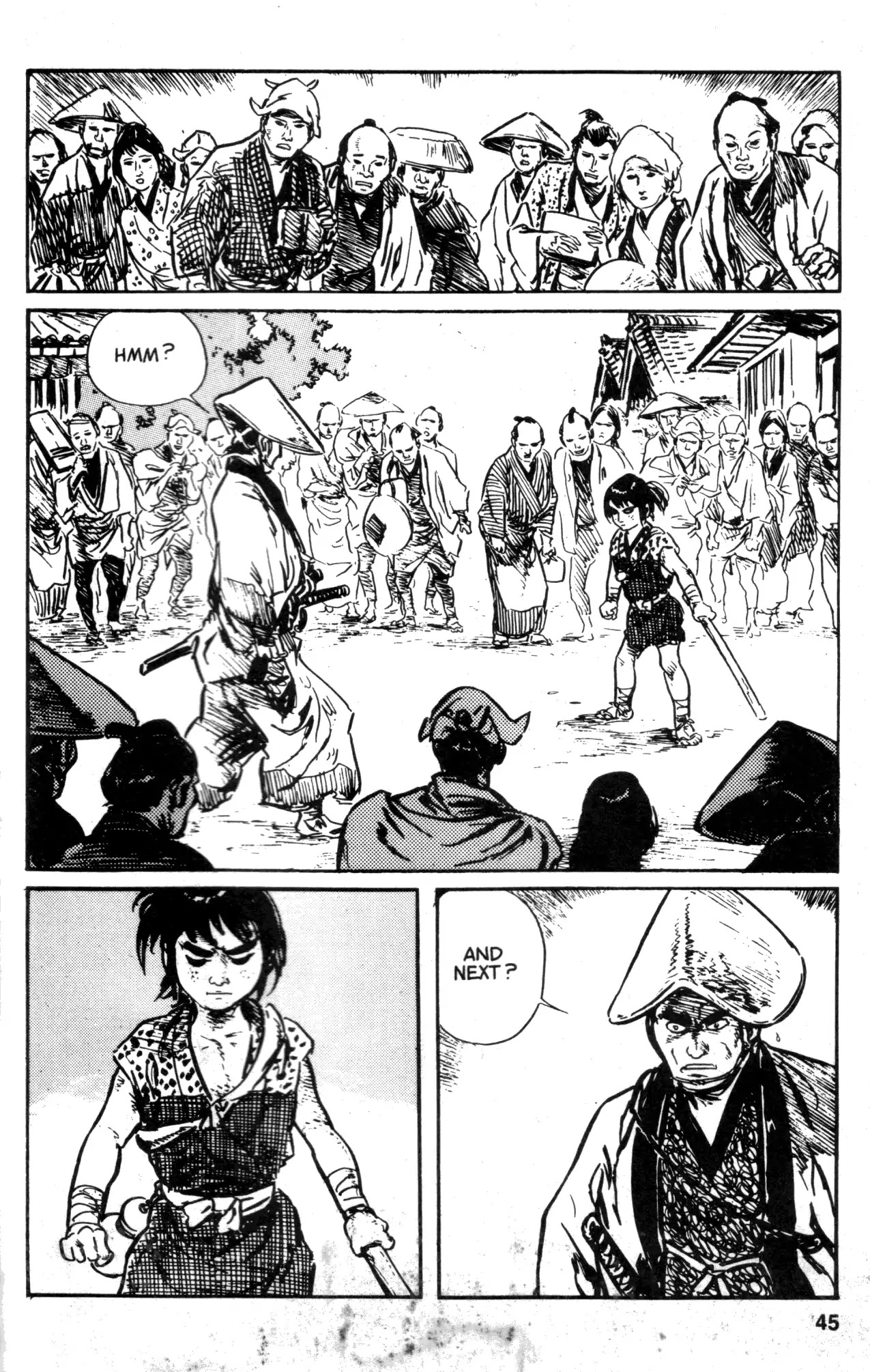 Kamui Gaiden Chapter 18 page 47 - Chapter 18: The Sword Wind: Chapter 3: Kusanagi (Prologue and Part 1)
