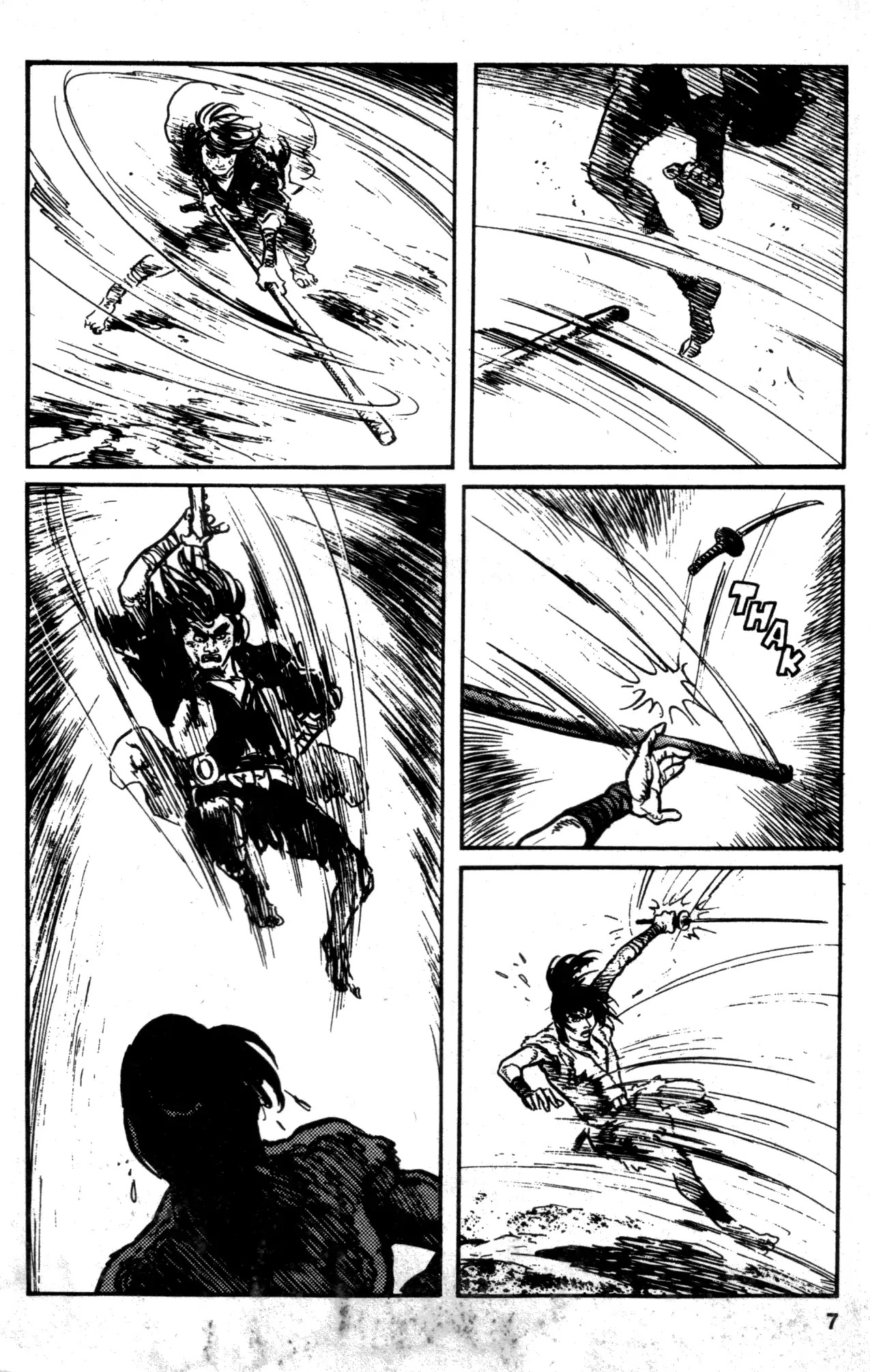 Kamui Gaiden Chapter 18 page 9 - Chapter 18: The Sword Wind: Chapter 3: Kusanagi (Prologue and Part 1)