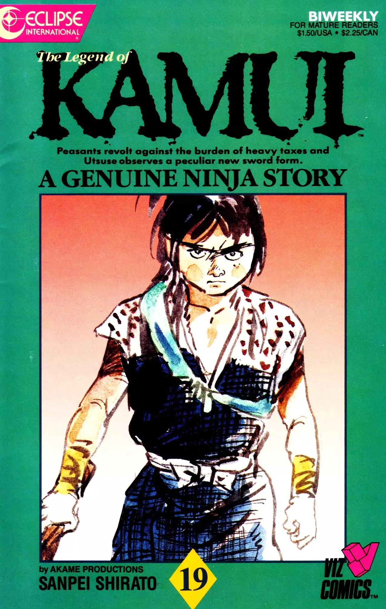 Kamui Gaiden Chapter 19 page 1 - Chapter 19: The Sword Wind: Chapter 3: Kusanagi (Part 2)