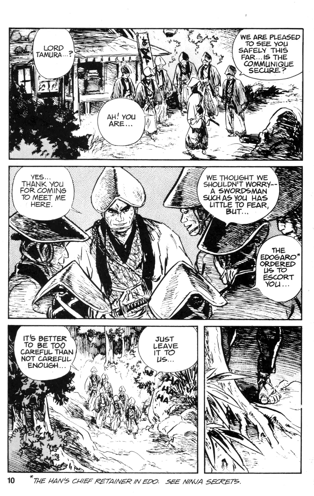 Kamui Gaiden Chapter 19 page 12 - Chapter 19: The Sword Wind: Chapter 3: Kusanagi (Part 2)