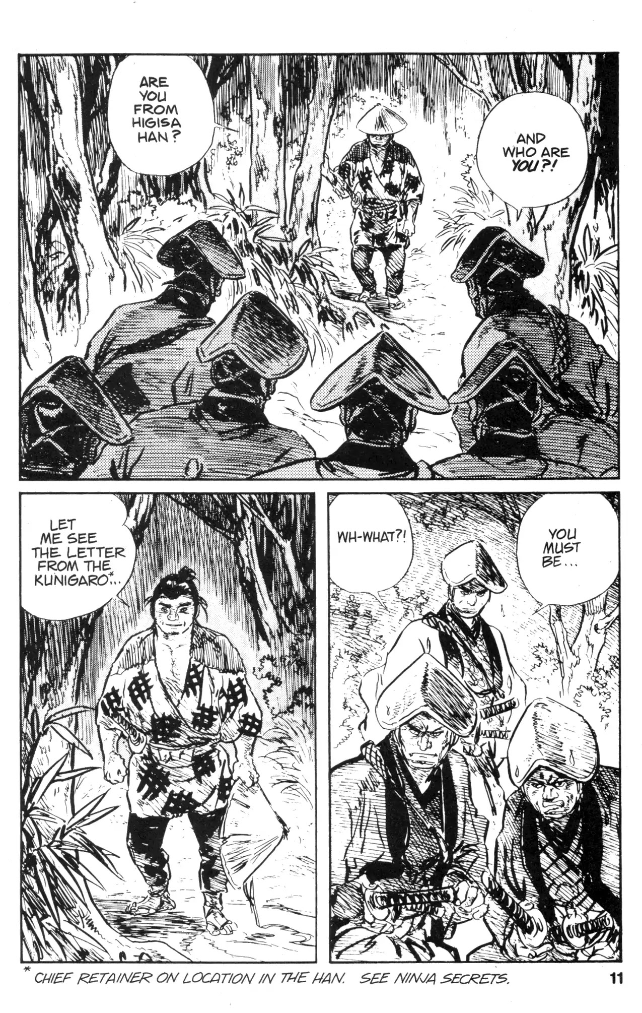 Kamui Gaiden Chapter 19 page 13 - Chapter 19: The Sword Wind: Chapter 3: Kusanagi (Part 2)