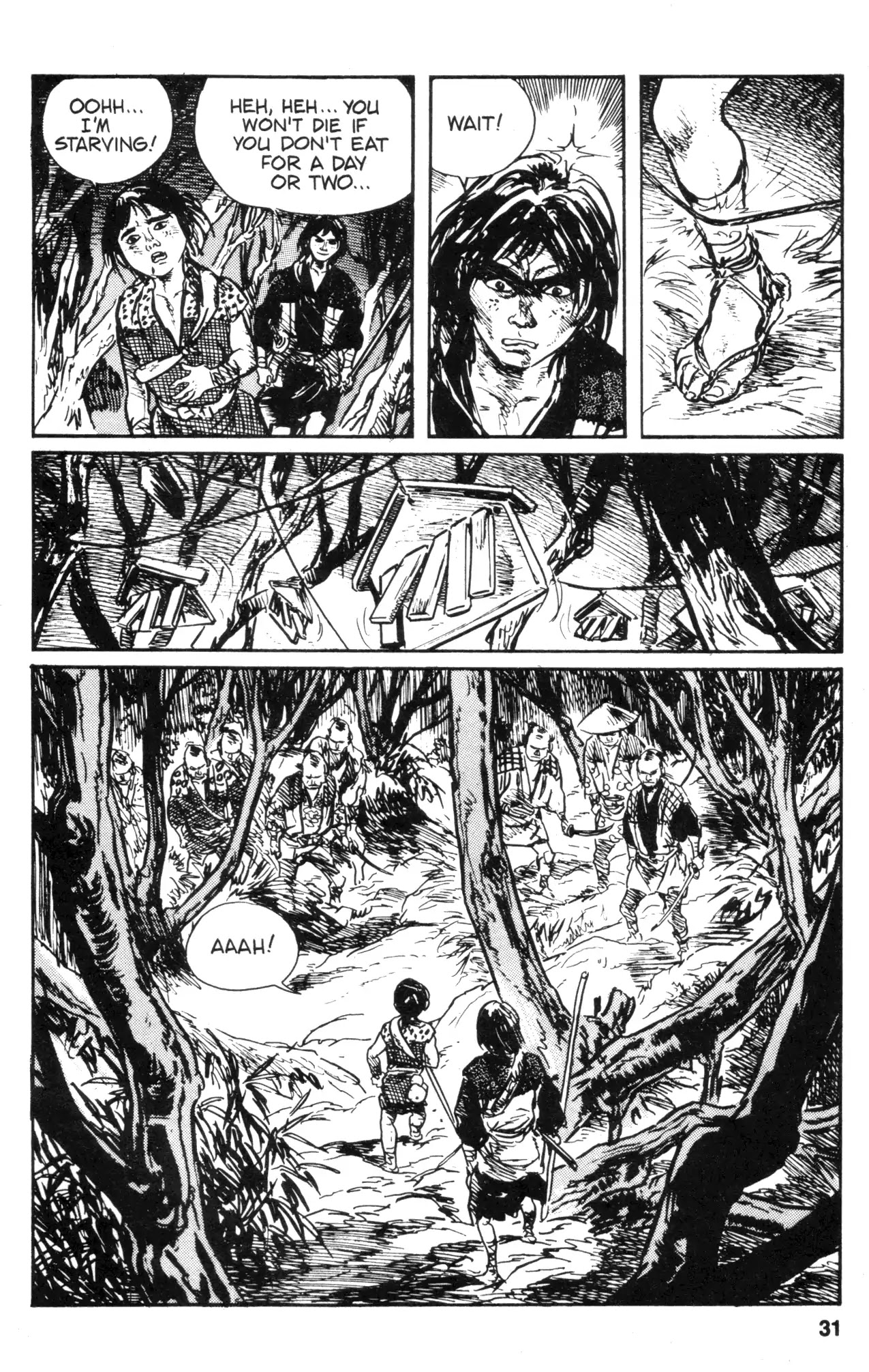 Kamui Gaiden Chapter 19 page 33 - Chapter 19: The Sword Wind: Chapter 3: Kusanagi (Part 2)