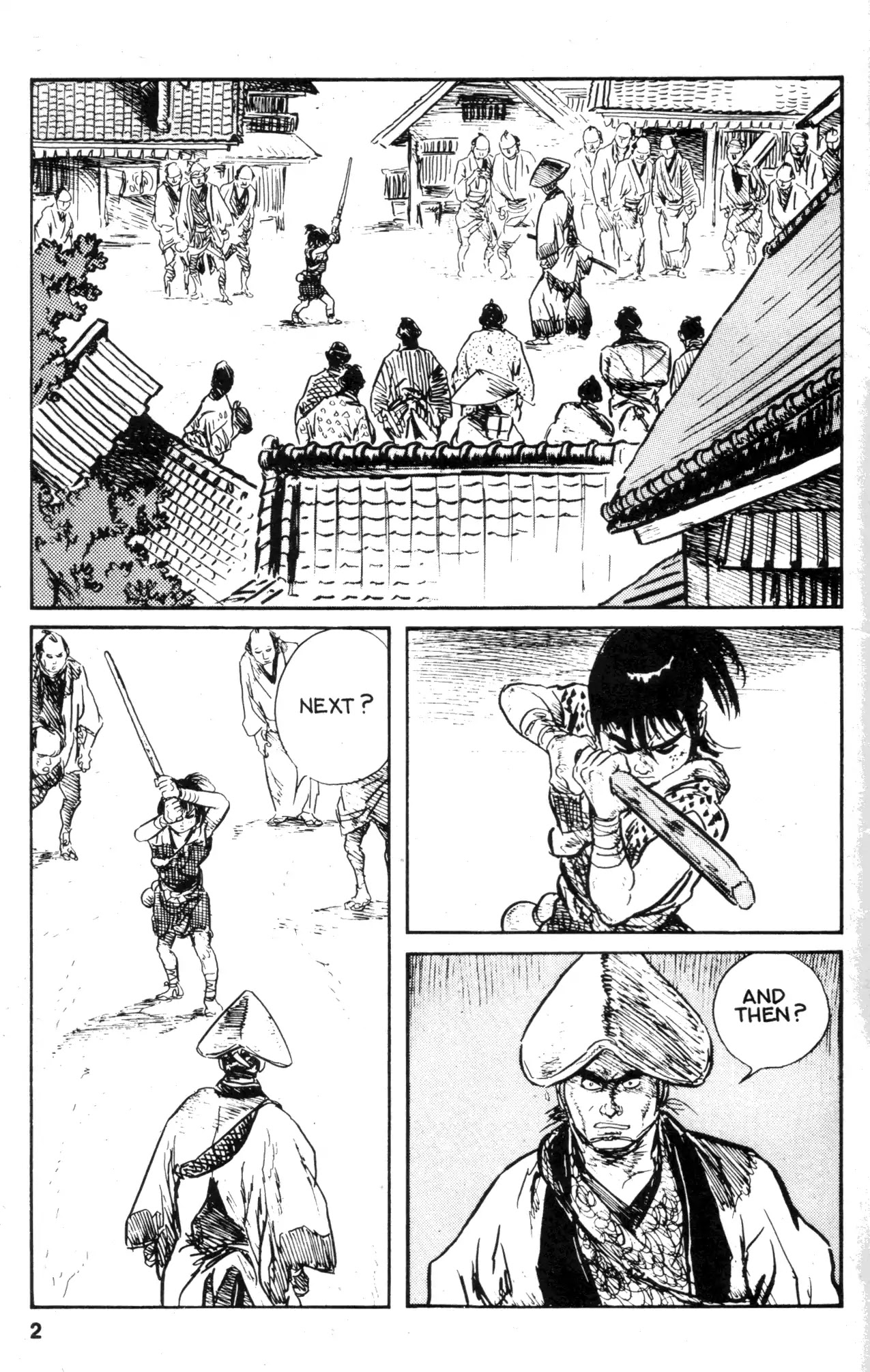 Kamui Gaiden Chapter 19 page 4 - Chapter 19: The Sword Wind: Chapter 3: Kusanagi (Part 2)