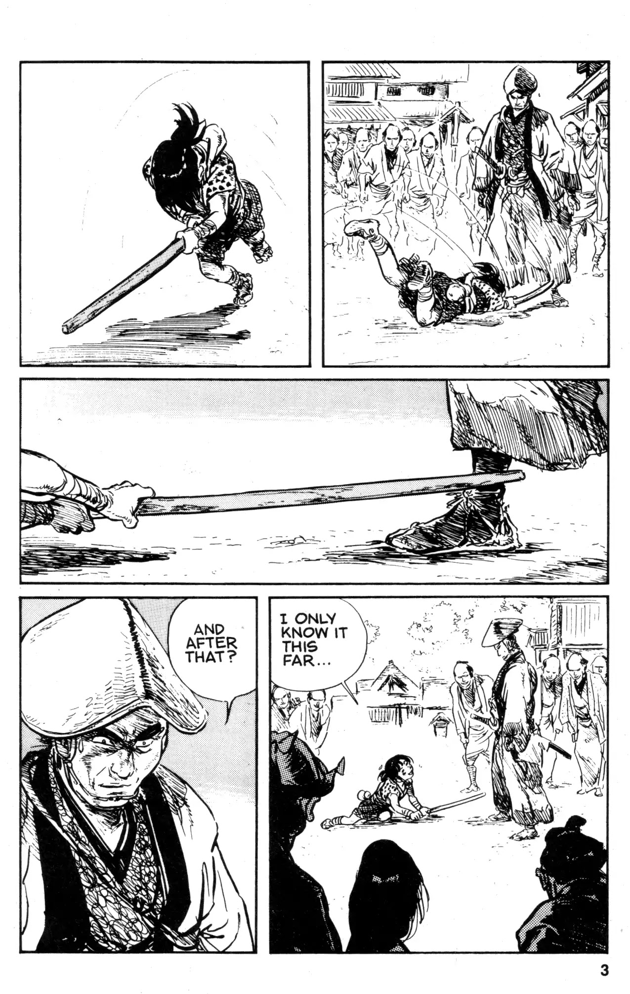 Kamui Gaiden Chapter 19 page 5 - Chapter 19: The Sword Wind: Chapter 3: Kusanagi (Part 2)