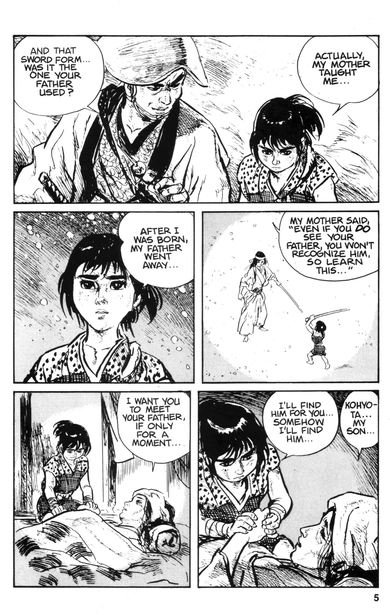 Kamui Gaiden Chapter 19 page 7 - Chapter 19: The Sword Wind: Chapter 3: Kusanagi (Part 2)