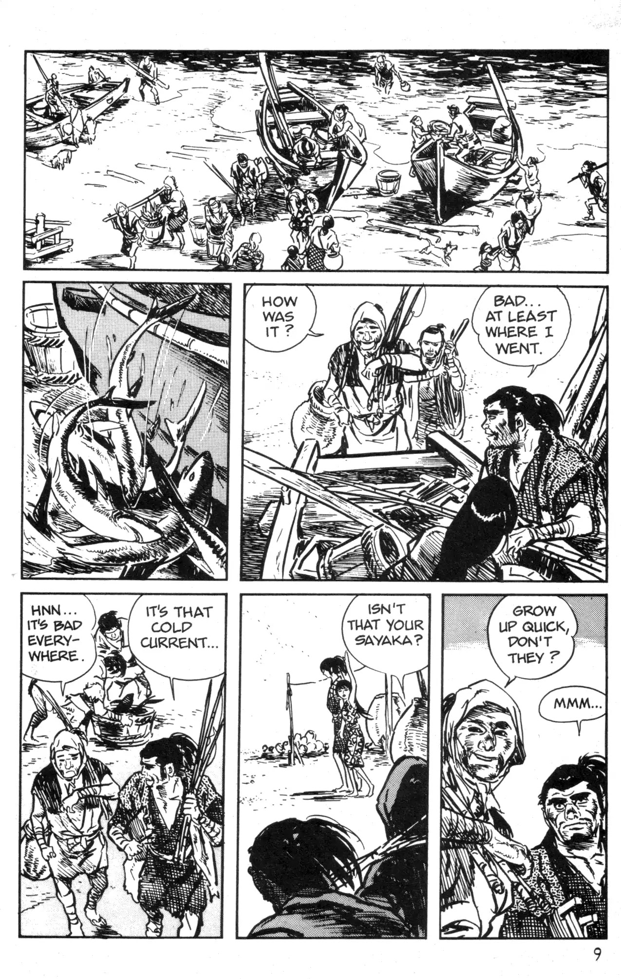 Kamui Gaiden Chapter 2 page 11 - Chapter 2: The Island of Sugaru: Chapter 1: Ichijiro (Part 2)