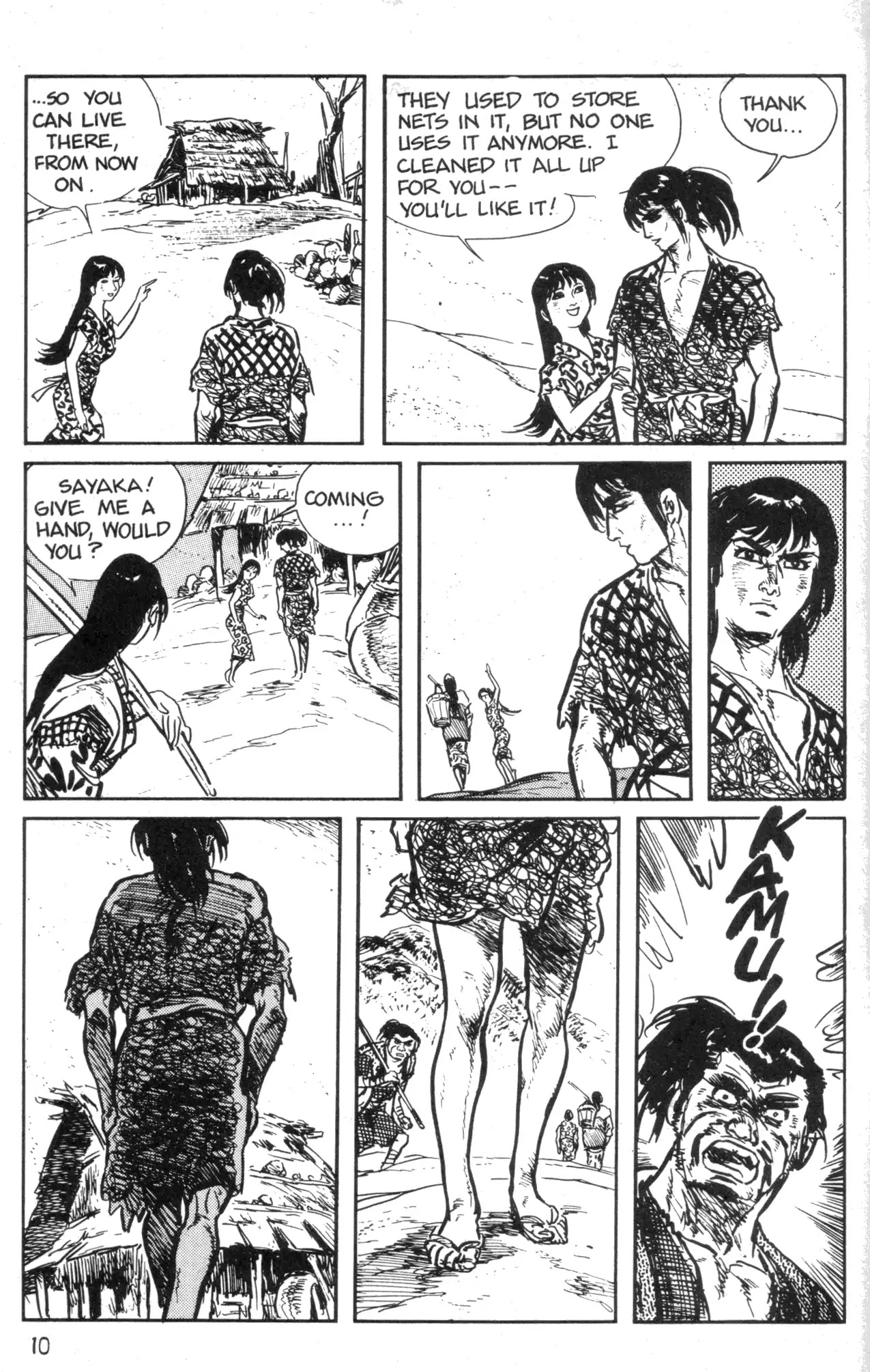 Kamui Gaiden Chapter 2 page 12 - Chapter 2: The Island of Sugaru: Chapter 1: Ichijiro (Part 2)