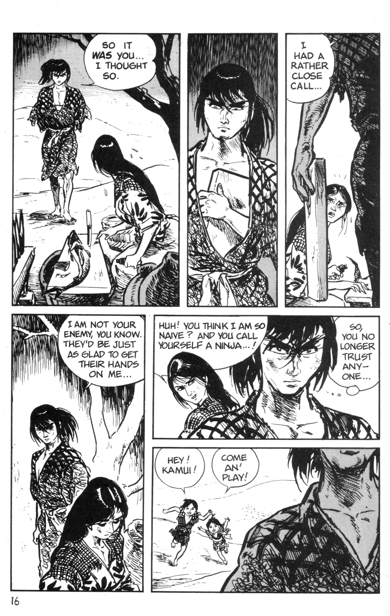 Kamui Gaiden Chapter 2 page 18 - Chapter 2: The Island of Sugaru: Chapter 1: Ichijiro (Part 2)
