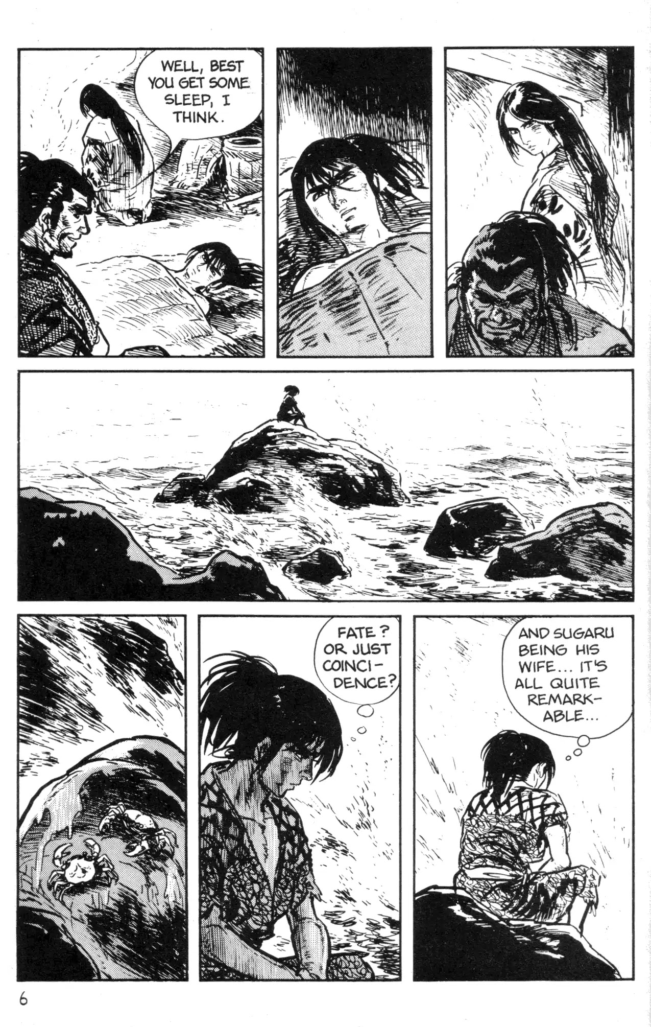 Kamui Gaiden Chapter 2 page 8 - Chapter 2: The Island of Sugaru: Chapter 1: Ichijiro (Part 2)