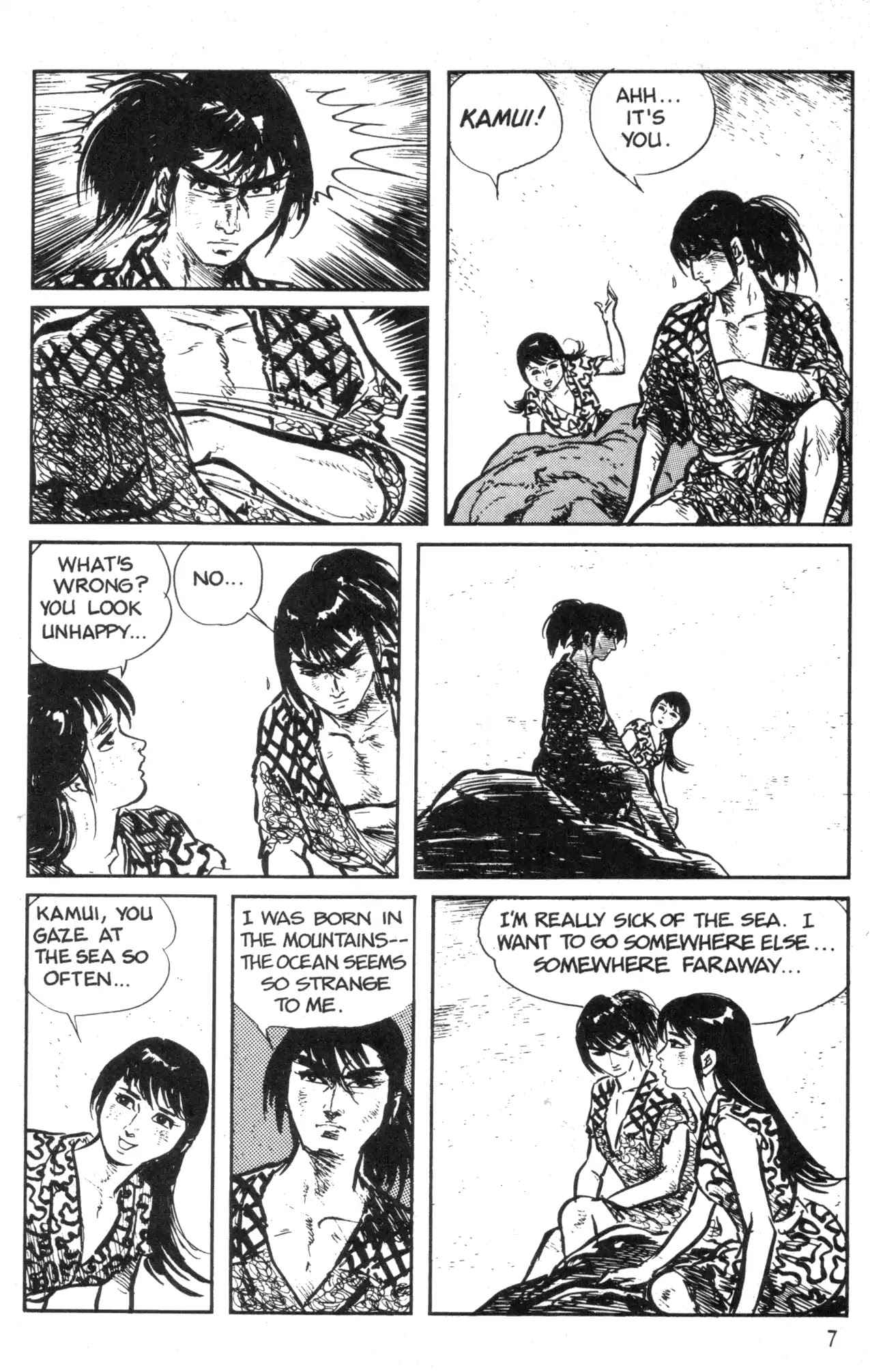 Kamui Gaiden Chapter 2 page 9 - Chapter 2: The Island of Sugaru: Chapter 1: Ichijiro (Part 2)
