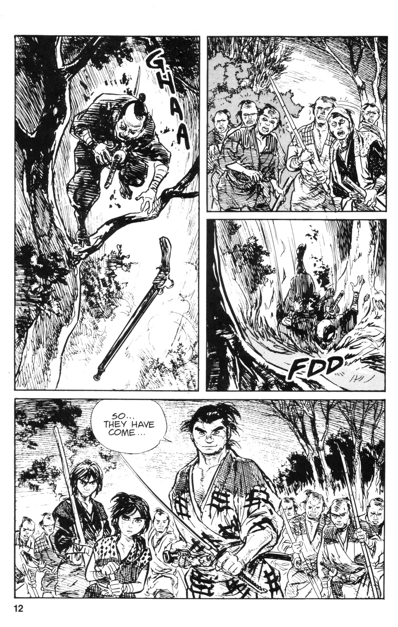 Kamui Gaiden Chapter 20 page 14 - Chapter 20: The Sword Wind: Chapter 3: Kusanagi (Part 3)