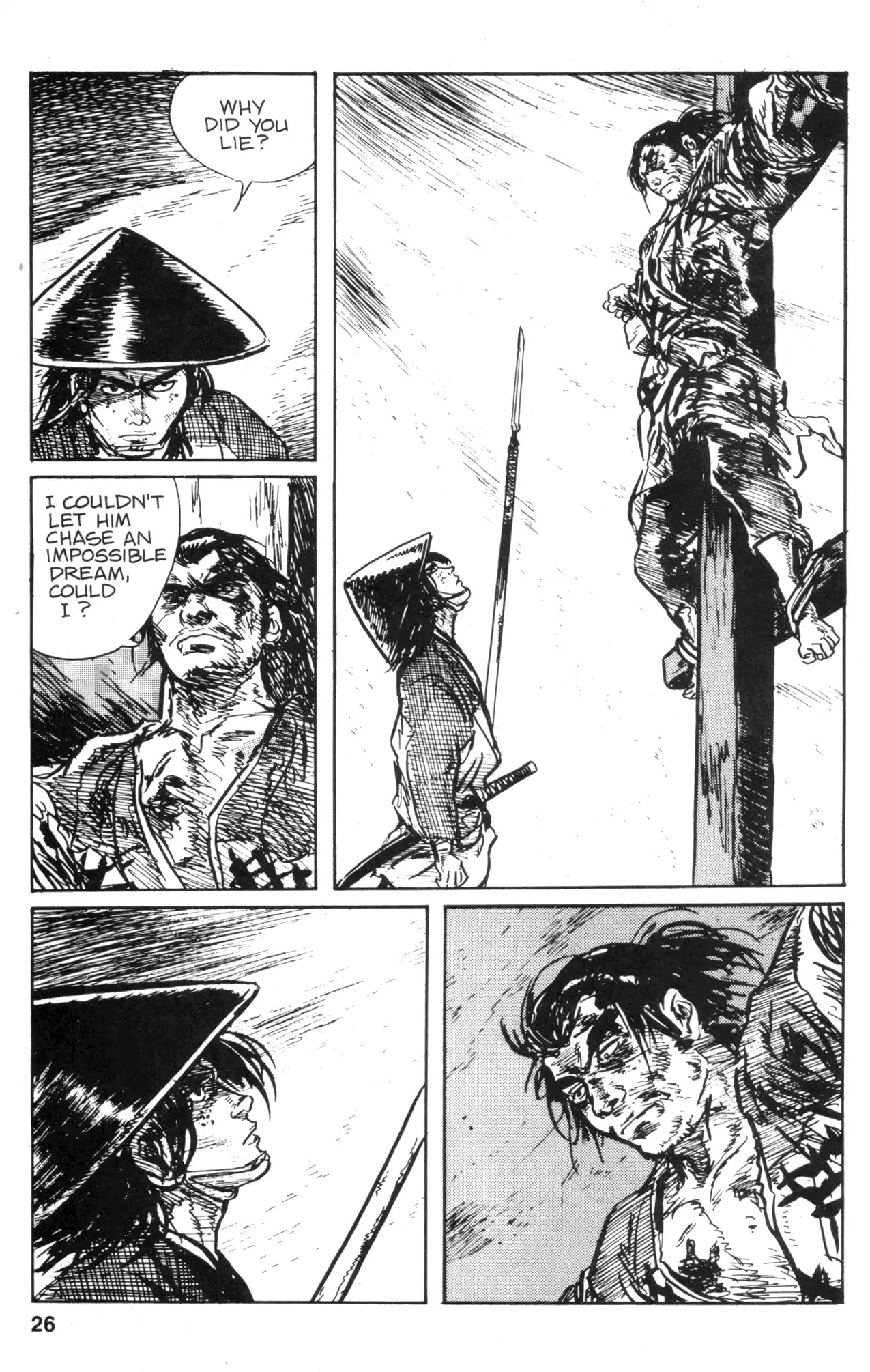 Kamui Gaiden Chapter 20 page 26 - Chapter 20: The Sword Wind: Chapter 3: Kusanagi (Part 3)