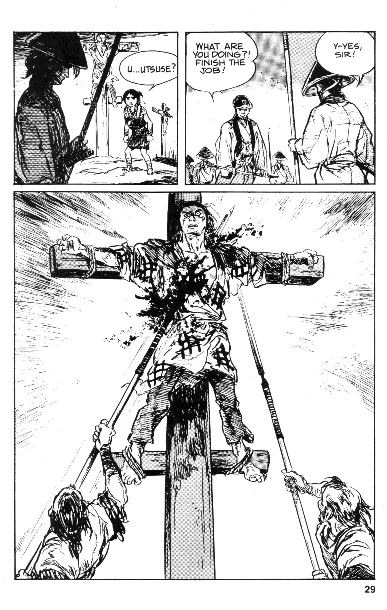 Kamui Gaiden Chapter 20 page 29 - Chapter 20: The Sword Wind: Chapter 3: Kusanagi (Part 3)