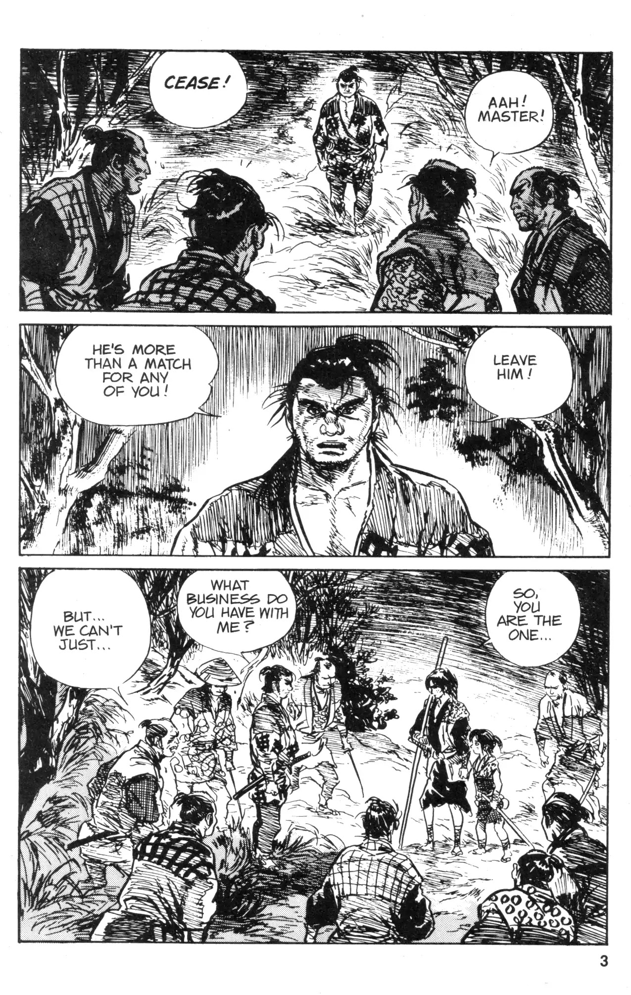 Kamui Gaiden Chapter 20 page 5 - Chapter 20: The Sword Wind: Chapter 3: Kusanagi (Part 3)