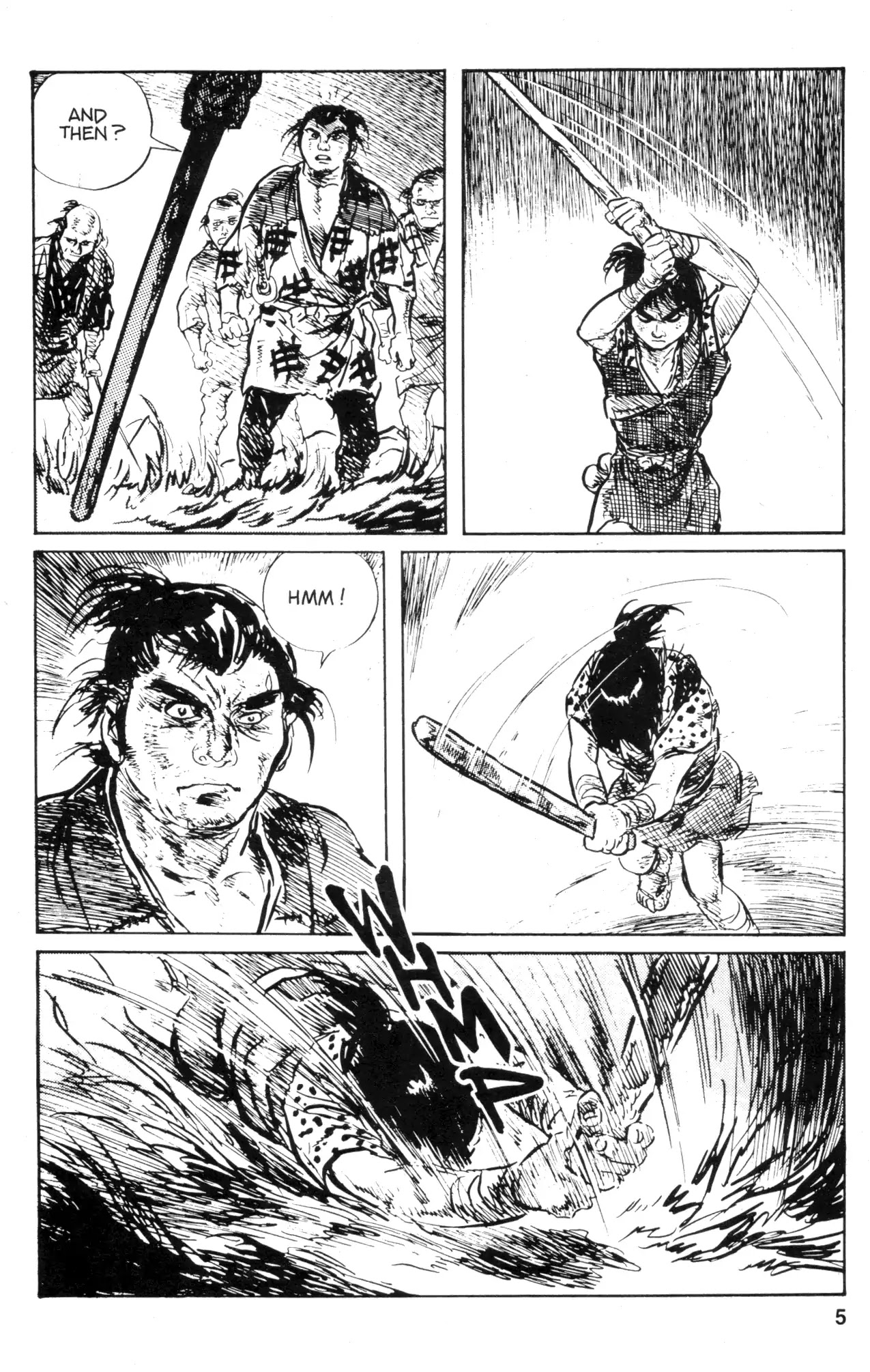 Kamui Gaiden Chapter 20 page 7 - Chapter 20: The Sword Wind: Chapter 3: Kusanagi (Part 3)