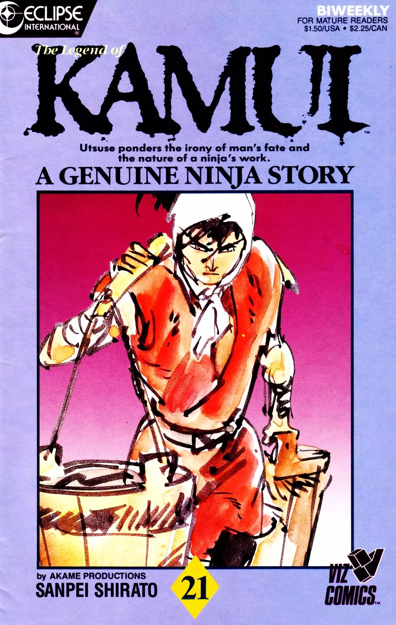Kamui Gaiden Chapter 21 page 1 - Chapter 21: The Sword Wind: Chapter 3: Kusanagi (Part 4)