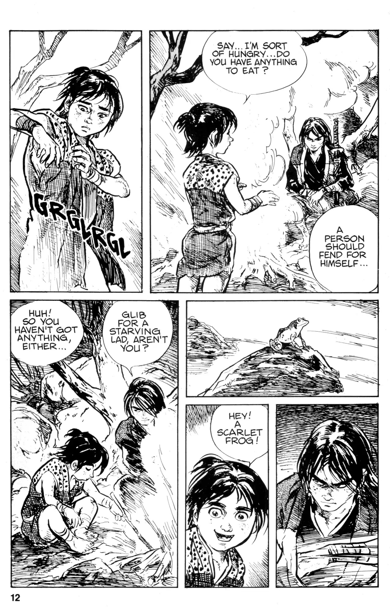 Kamui Gaiden Chapter 21 page 13 - Chapter 21: The Sword Wind: Chapter 3: Kusanagi (Part 4)