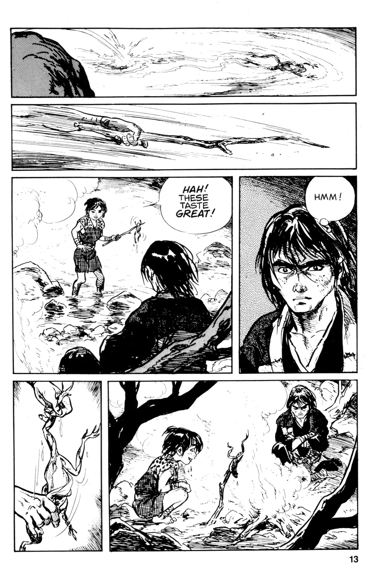 Kamui Gaiden Chapter 21 page 14 - Chapter 21: The Sword Wind: Chapter 3: Kusanagi (Part 4)