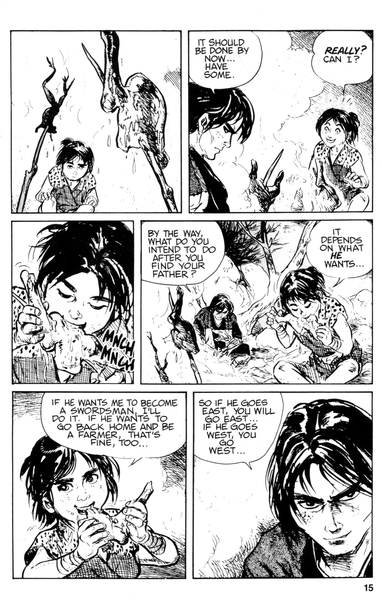 Kamui Gaiden Chapter 21 page 16 - Chapter 21: The Sword Wind: Chapter 3: Kusanagi (Part 4)