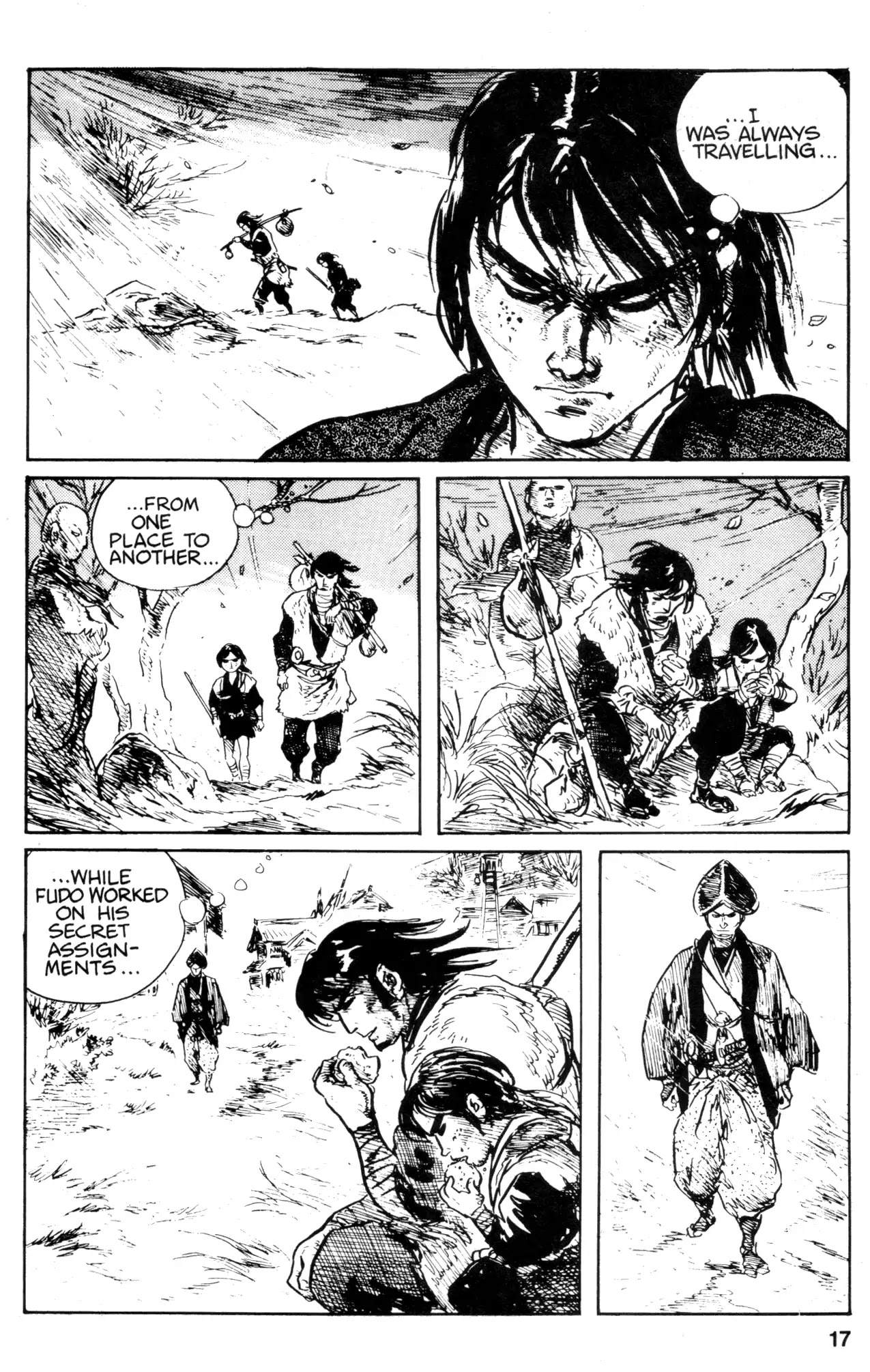 Kamui Gaiden Chapter 21 page 18 - Chapter 21: The Sword Wind: Chapter 3: Kusanagi (Part 4)