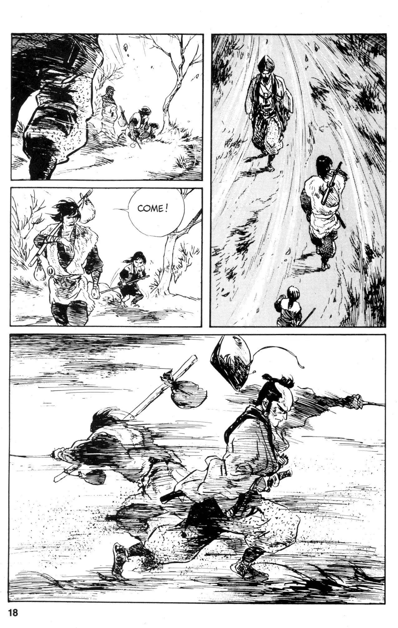 Kamui Gaiden Chapter 21 page 19 - Chapter 21: The Sword Wind: Chapter 3: Kusanagi (Part 4)
