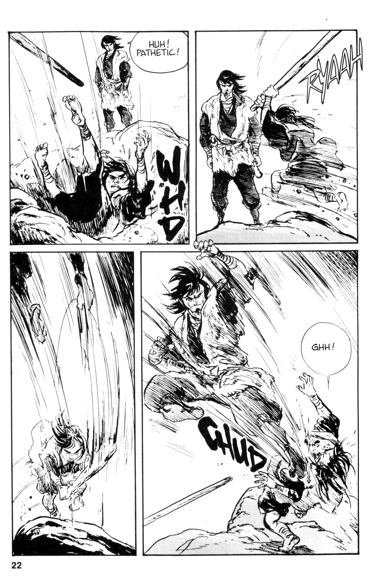 Kamui Gaiden Chapter 21 page 23 - Chapter 21: The Sword Wind: Chapter 3: Kusanagi (Part 4)