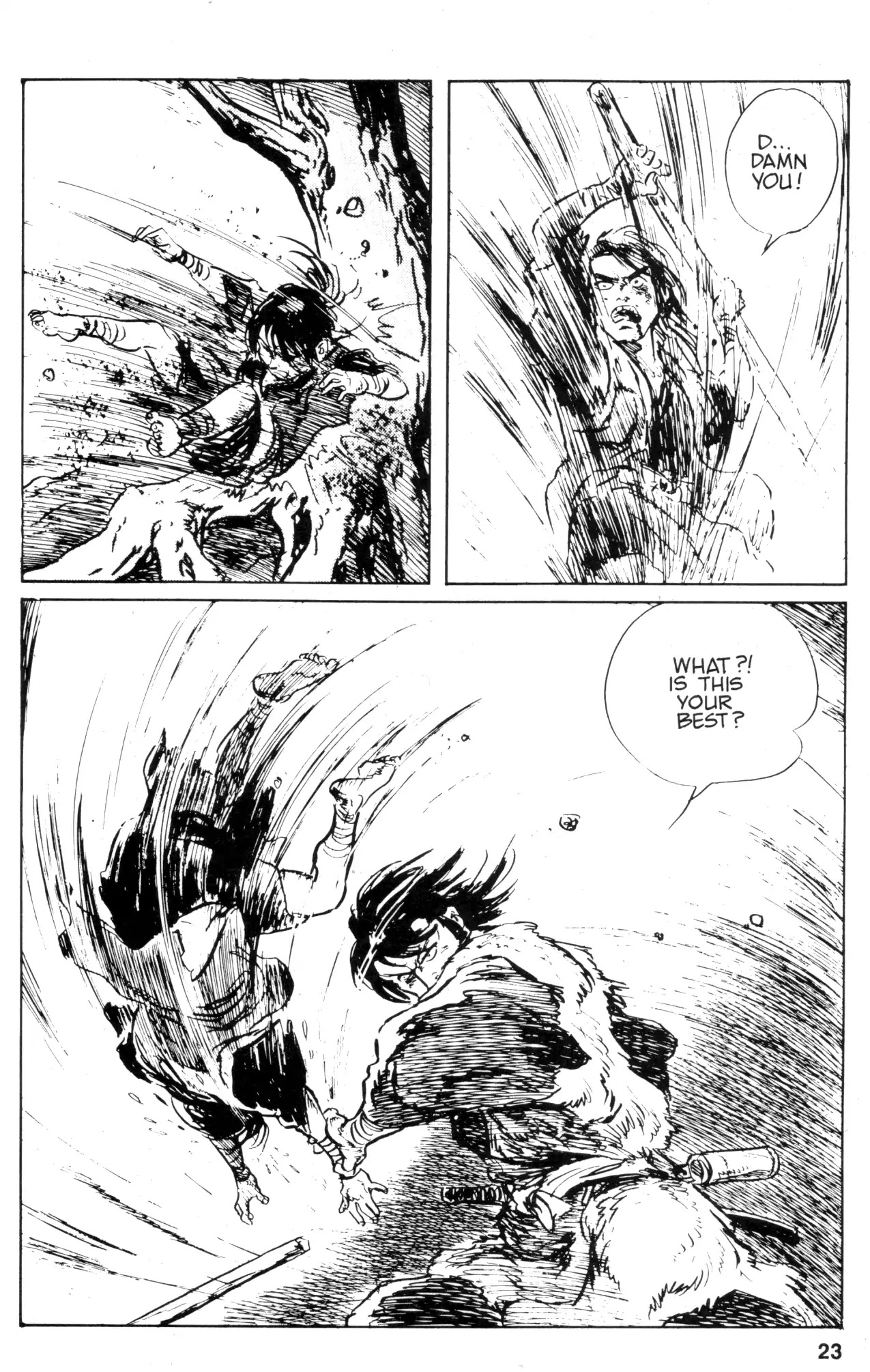 Kamui Gaiden Chapter 21 page 24 - Chapter 21: The Sword Wind: Chapter 3: Kusanagi (Part 4)