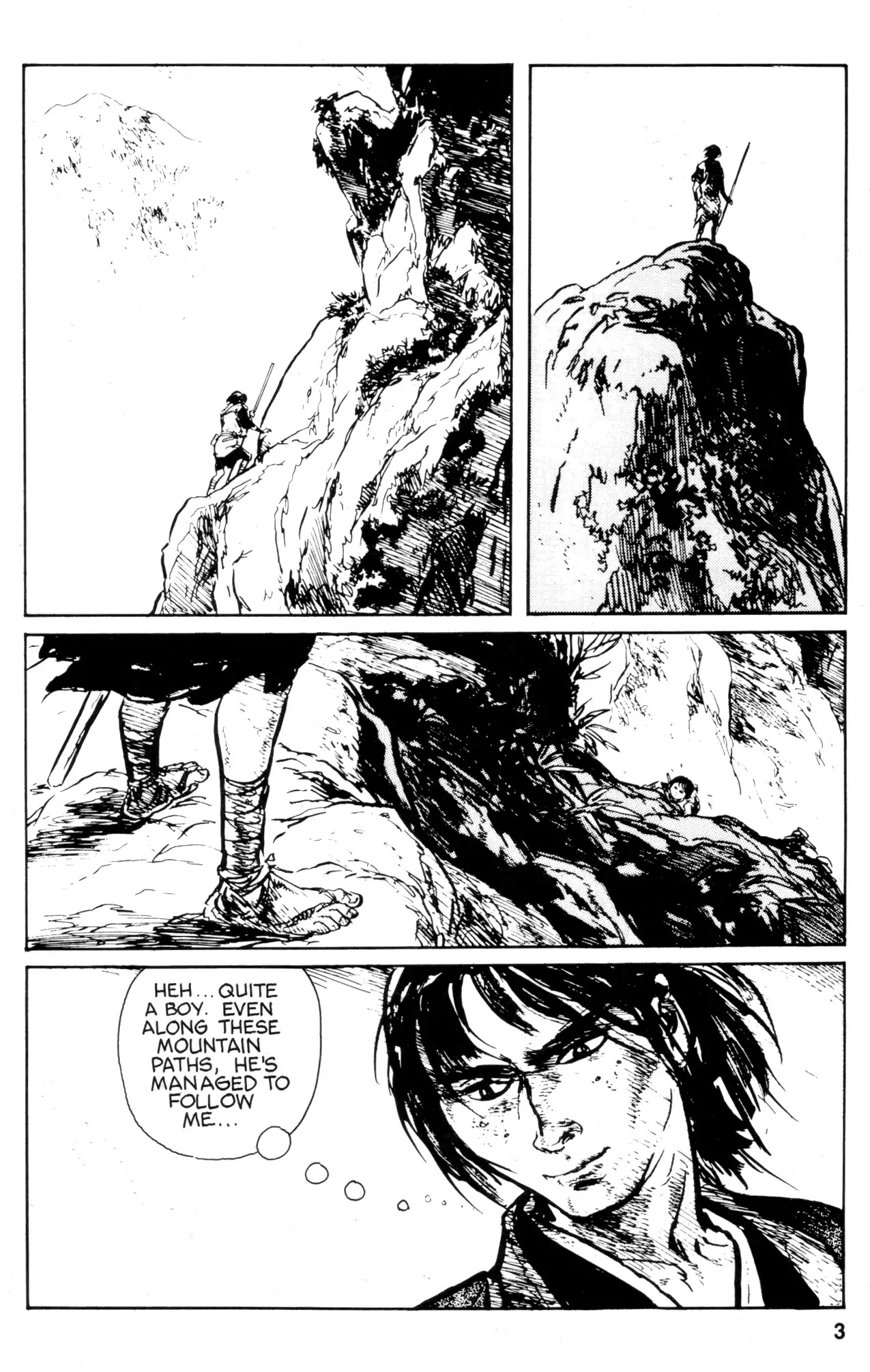 Kamui Gaiden Chapter 21 page 5 - Chapter 21: The Sword Wind: Chapter 3: Kusanagi (Part 4)