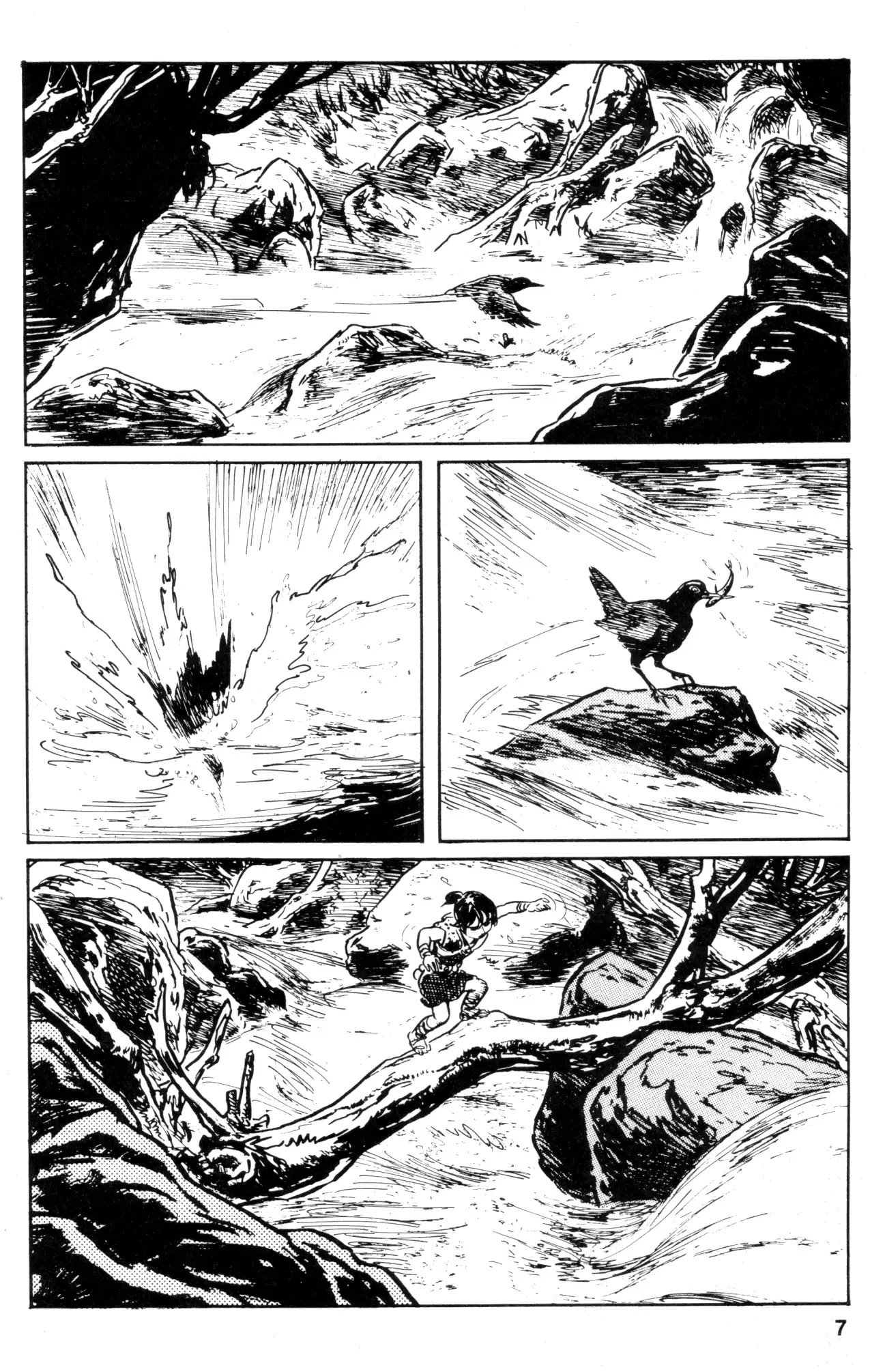 Kamui Gaiden Chapter 21 page 8 - Chapter 21: The Sword Wind: Chapter 3: Kusanagi (Part 4)