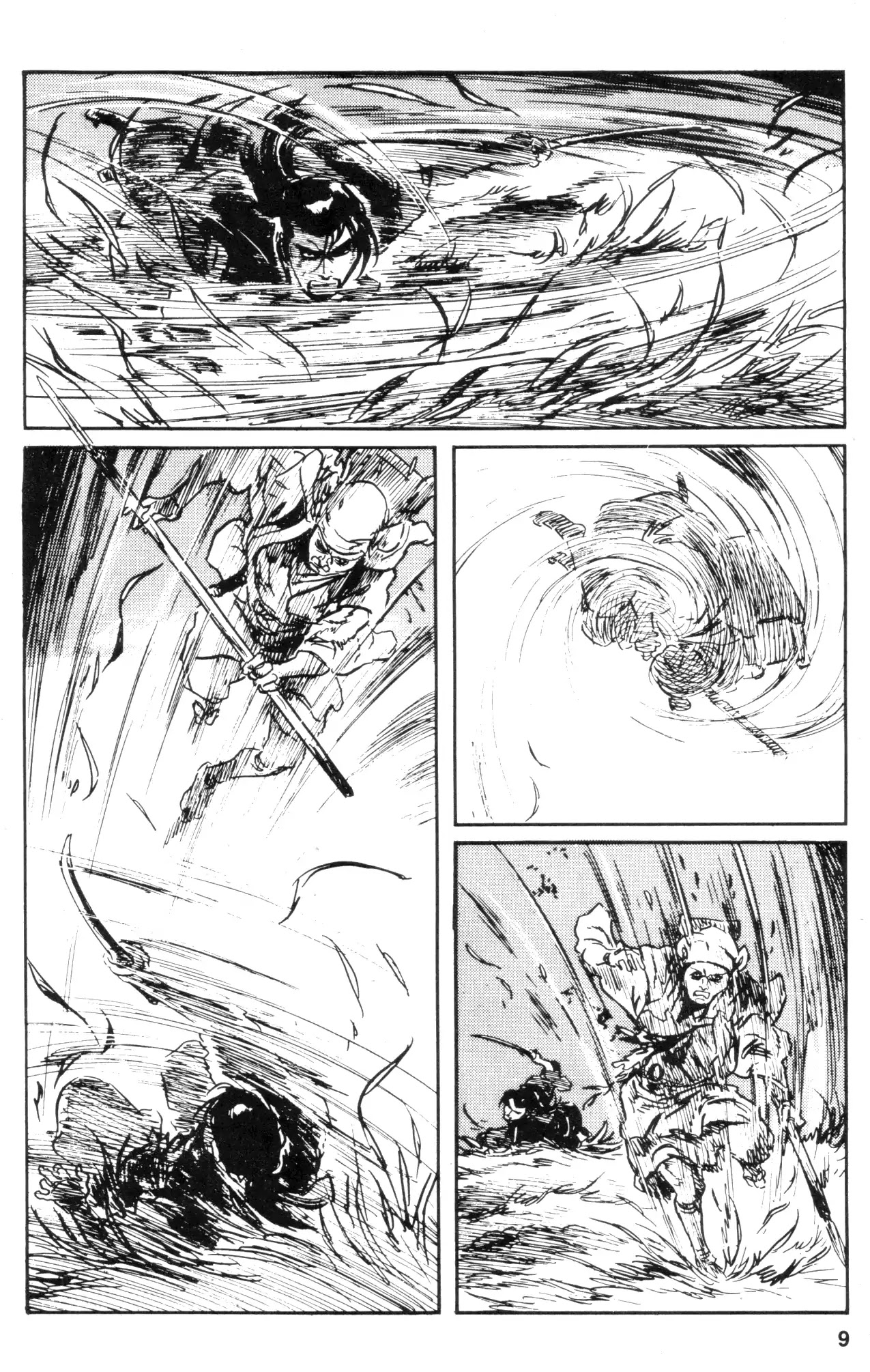 Kamui Gaiden Chapter 22 page 10 - Chapter 22: The Sword Wind: Chapter 3: Kusanagi (Part 5)