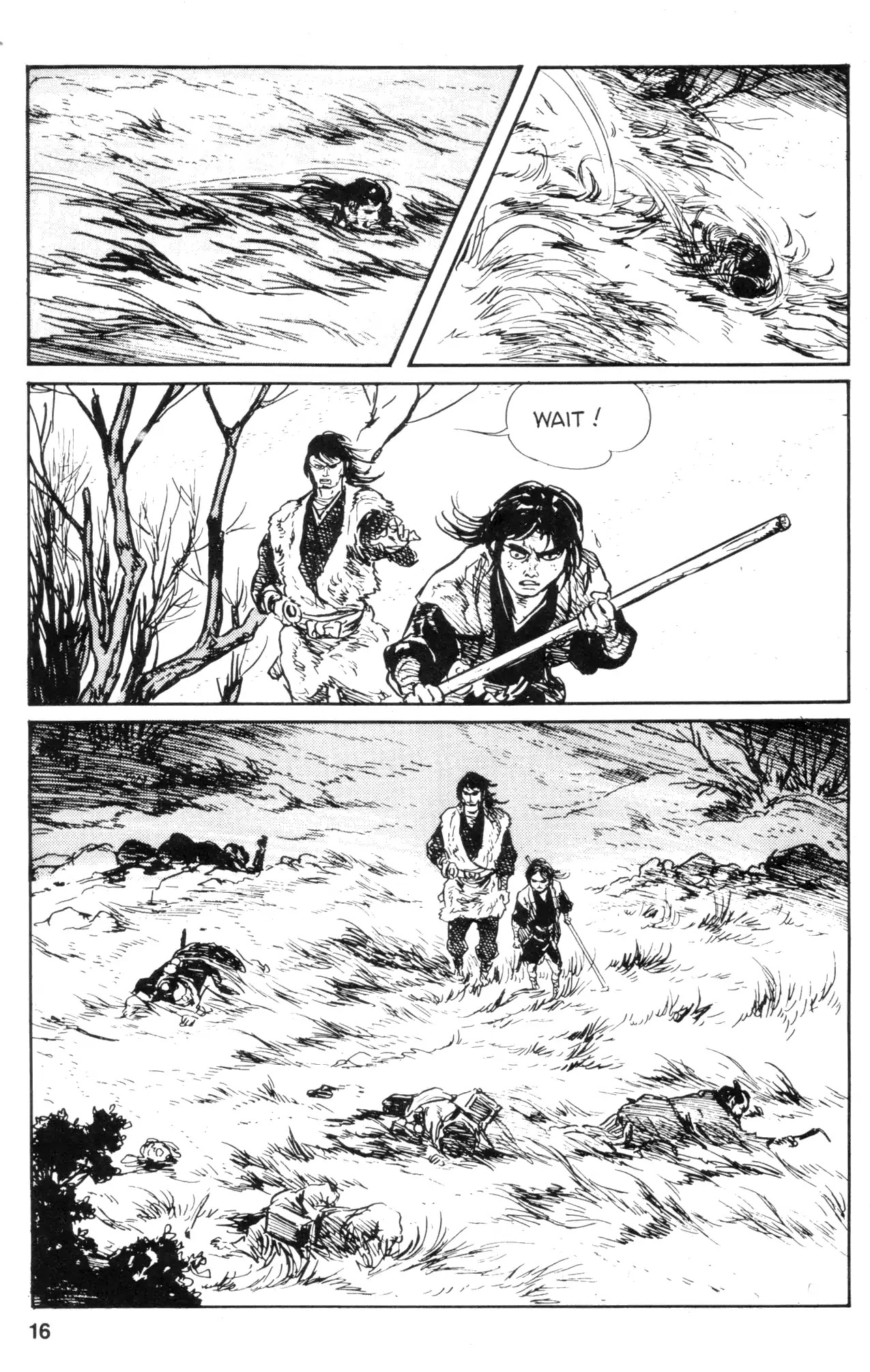 Kamui Gaiden Chapter 22 page 16 - Chapter 22: The Sword Wind: Chapter 3: Kusanagi (Part 5)