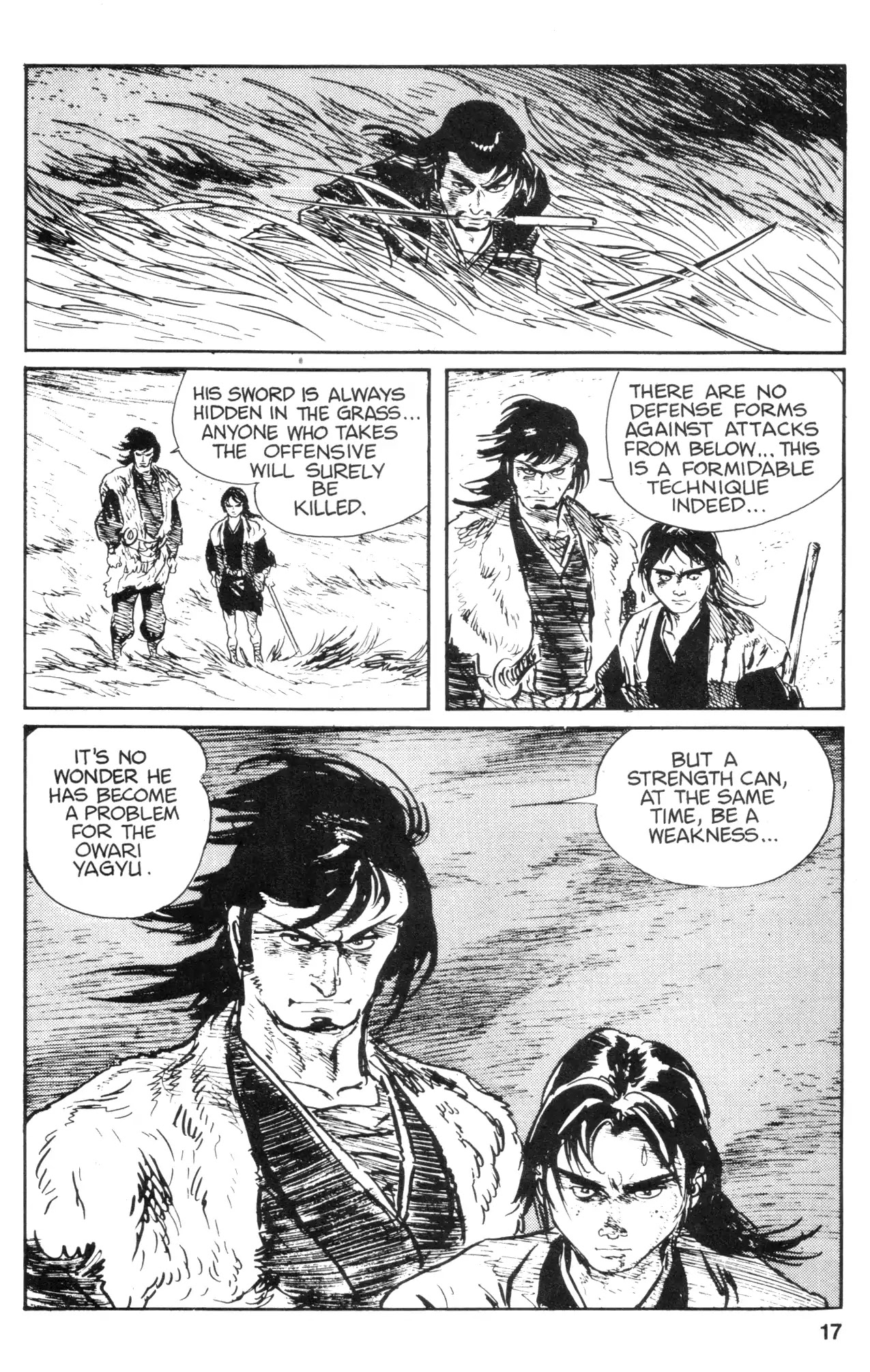 Kamui Gaiden Chapter 22 page 17 - Chapter 22: The Sword Wind: Chapter 3: Kusanagi (Part 5)