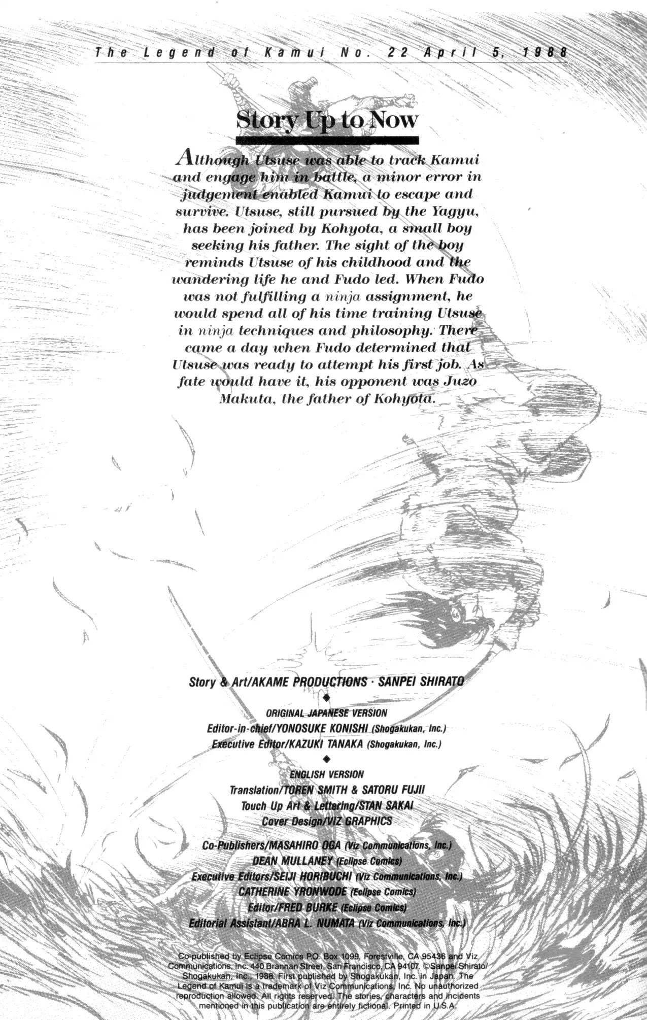 Kamui Gaiden Chapter 22 page 2 - Chapter 22: The Sword Wind: Chapter 3: Kusanagi (Part 5)