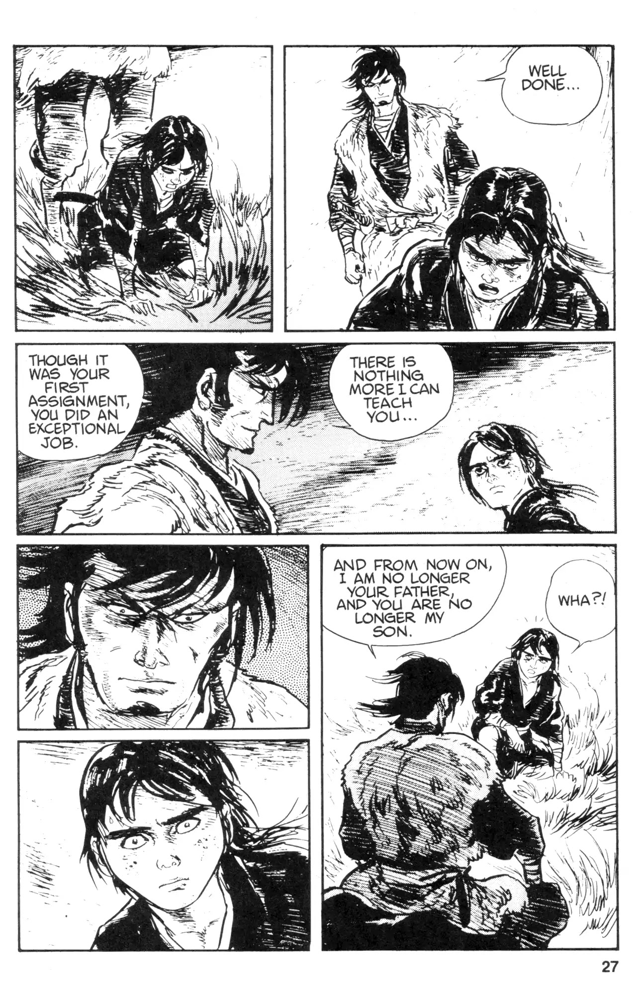 Kamui Gaiden Chapter 22 page 27 - Chapter 22: The Sword Wind: Chapter 3: Kusanagi (Part 5)